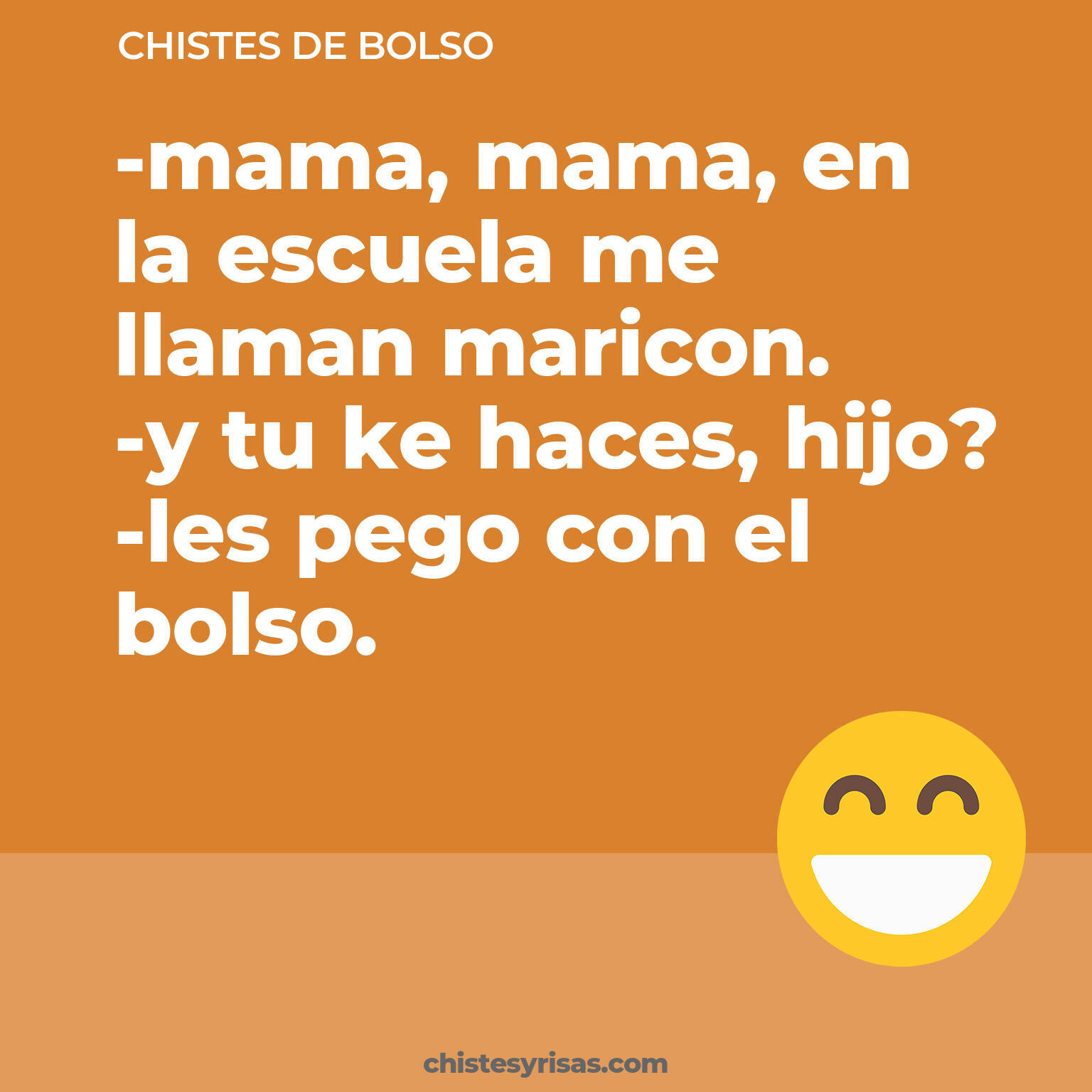 chistes de Bolso buenos