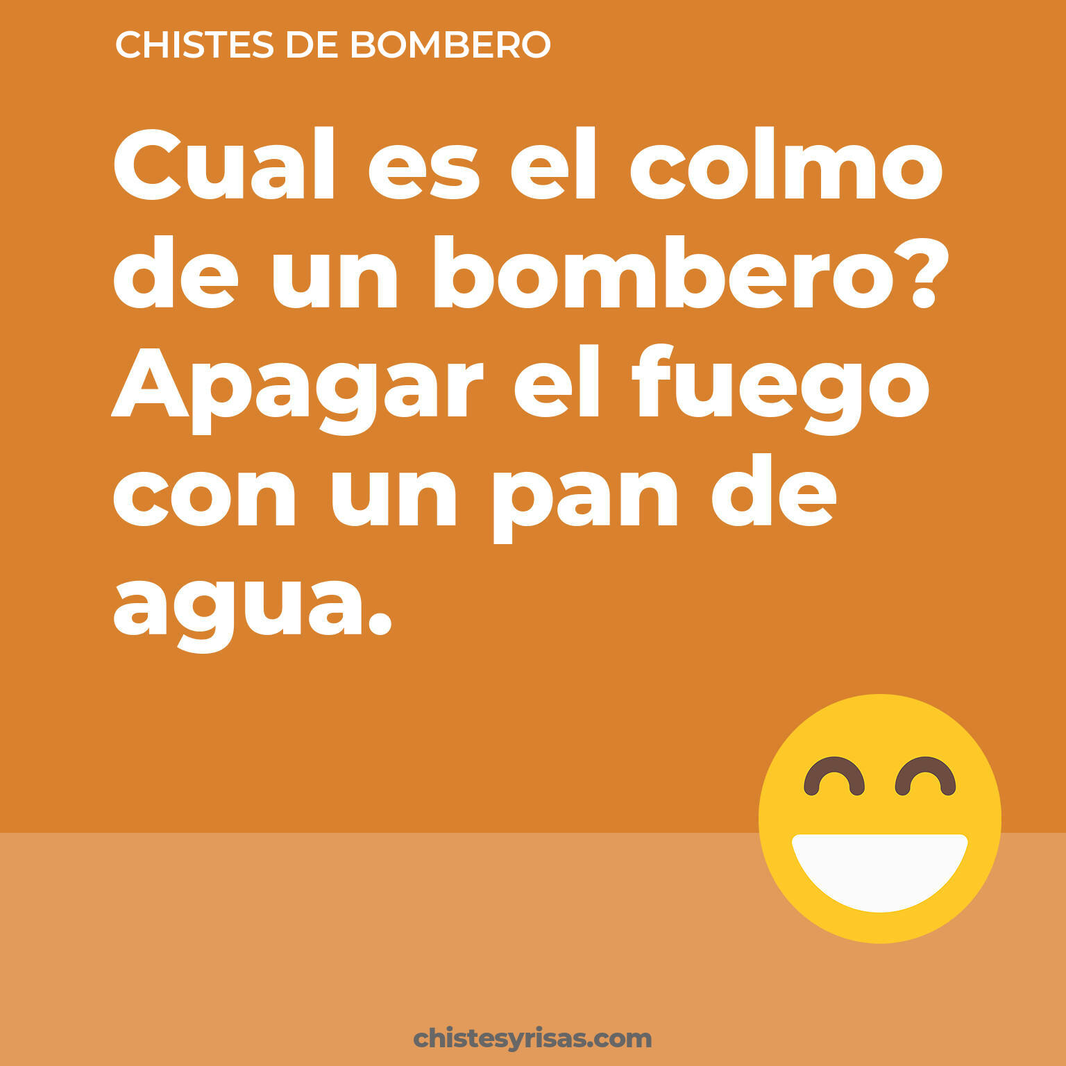 chistes de Bombero buenos