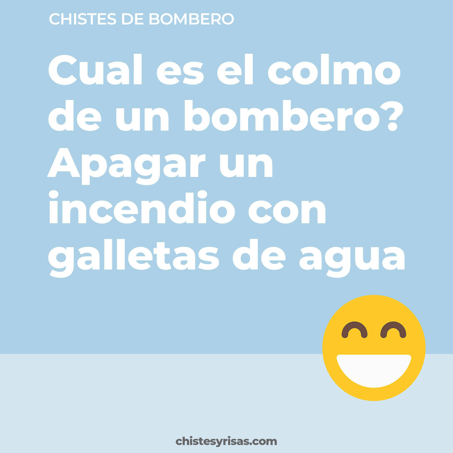 chistes de Bombero más graciosos