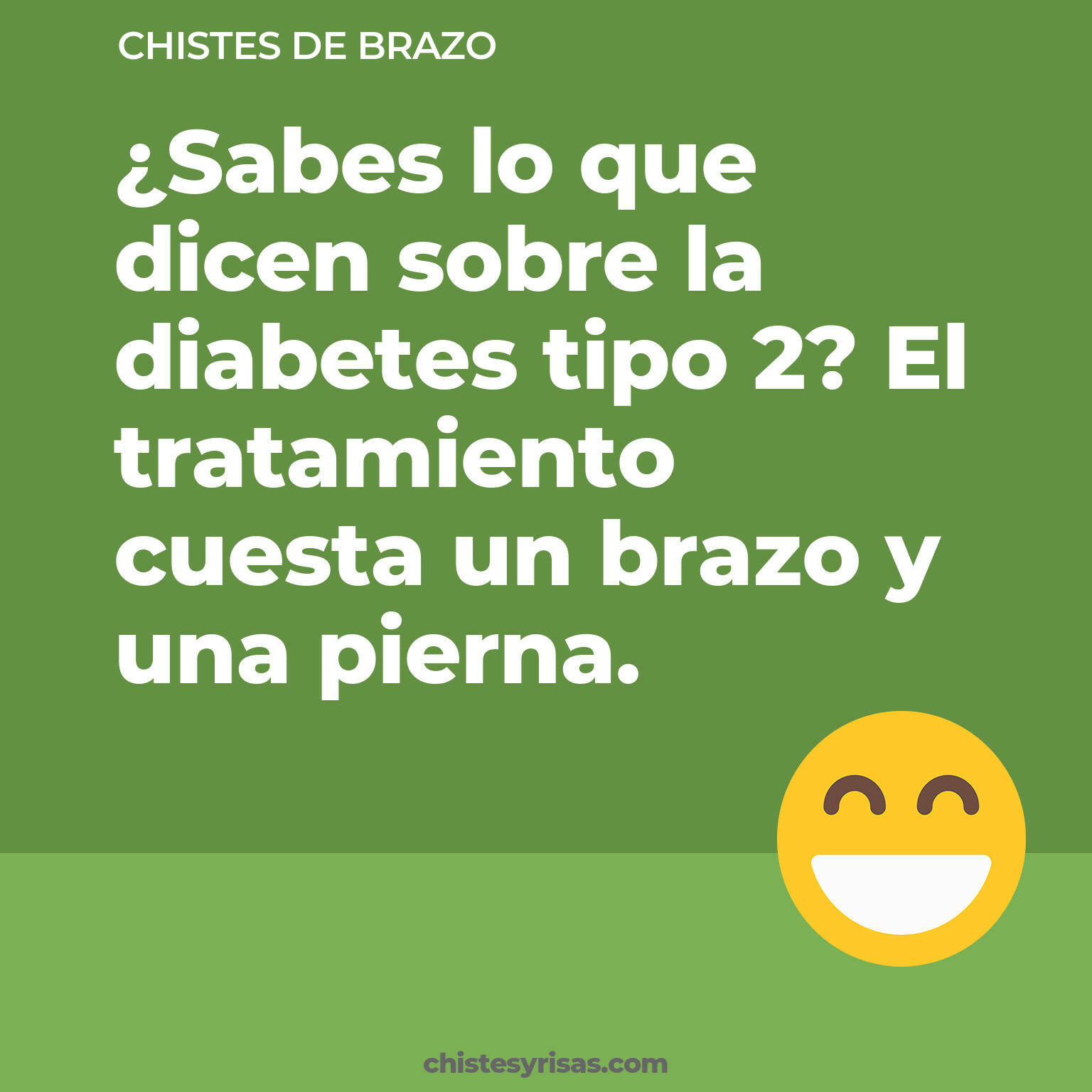 chistes de Brazo cortos