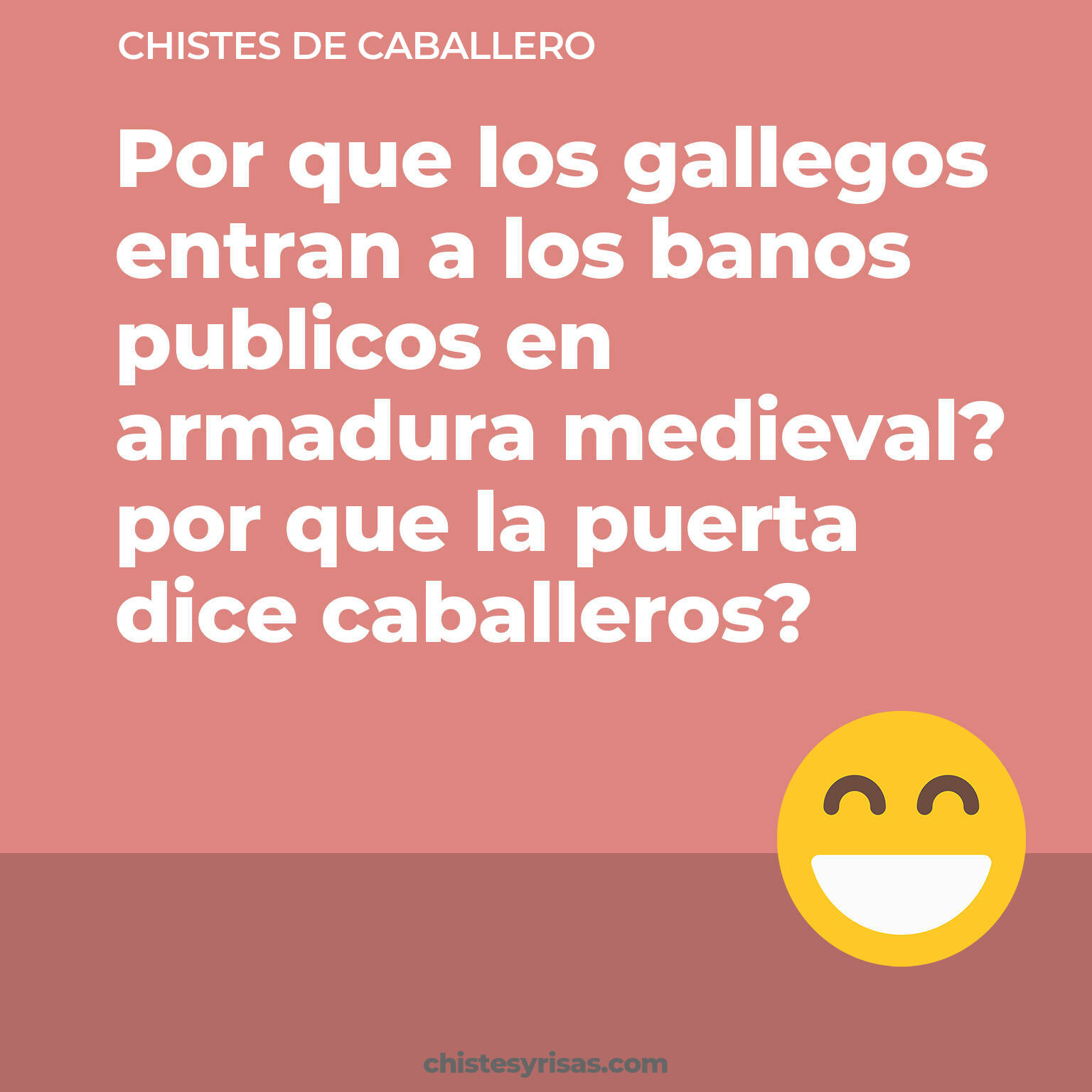 chistes de Caballero más graciosos