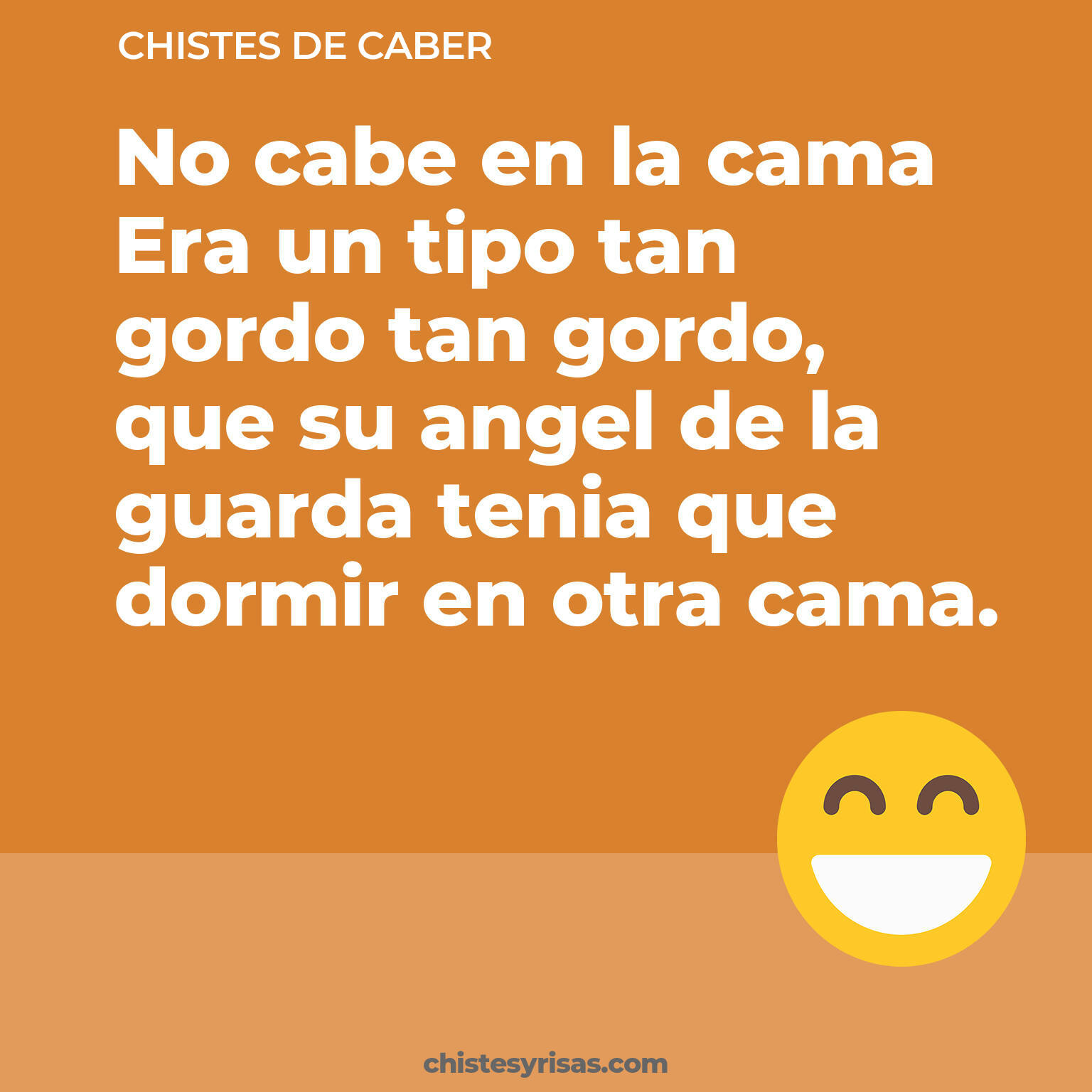 chistes de Caber cortos