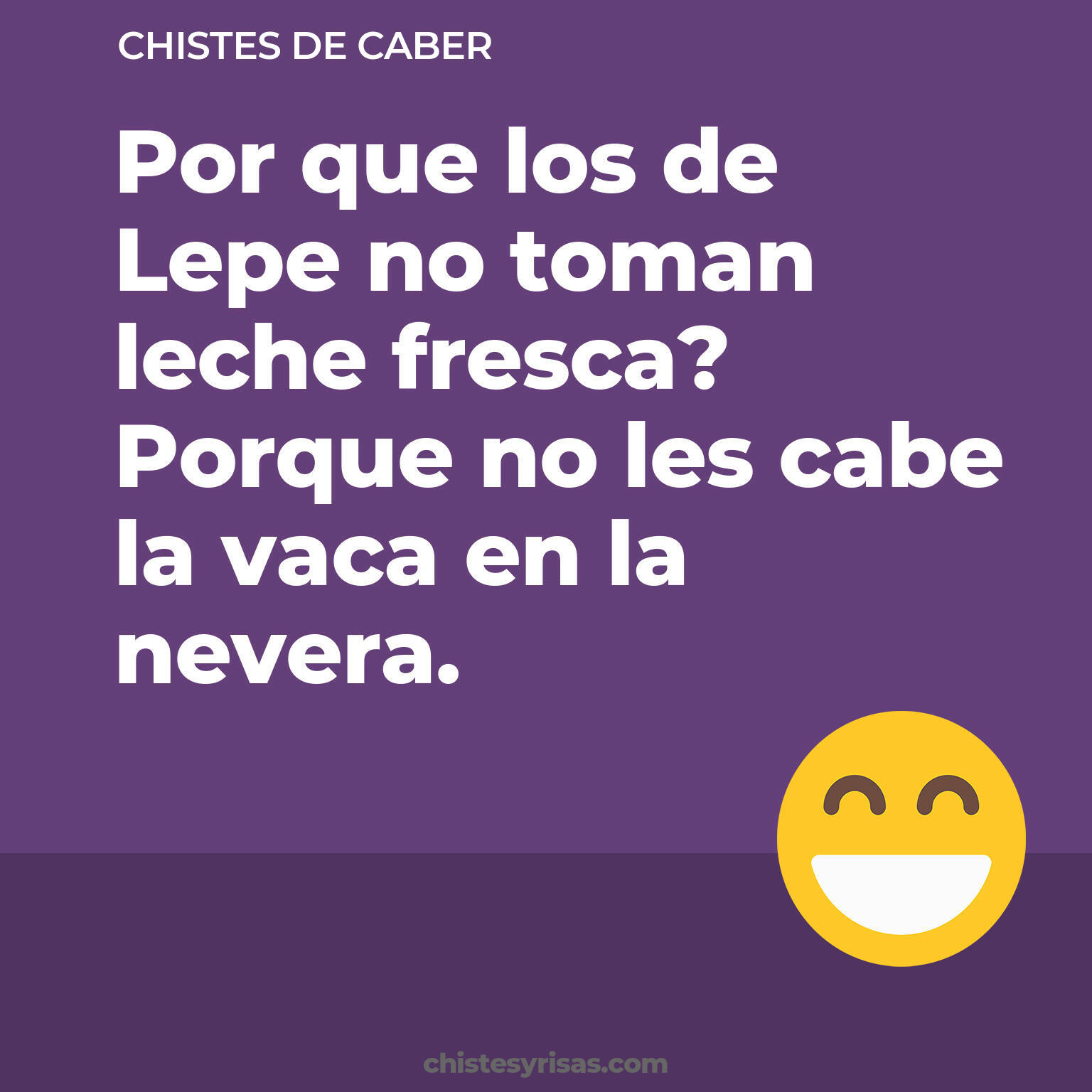 chistes de Caber buenos