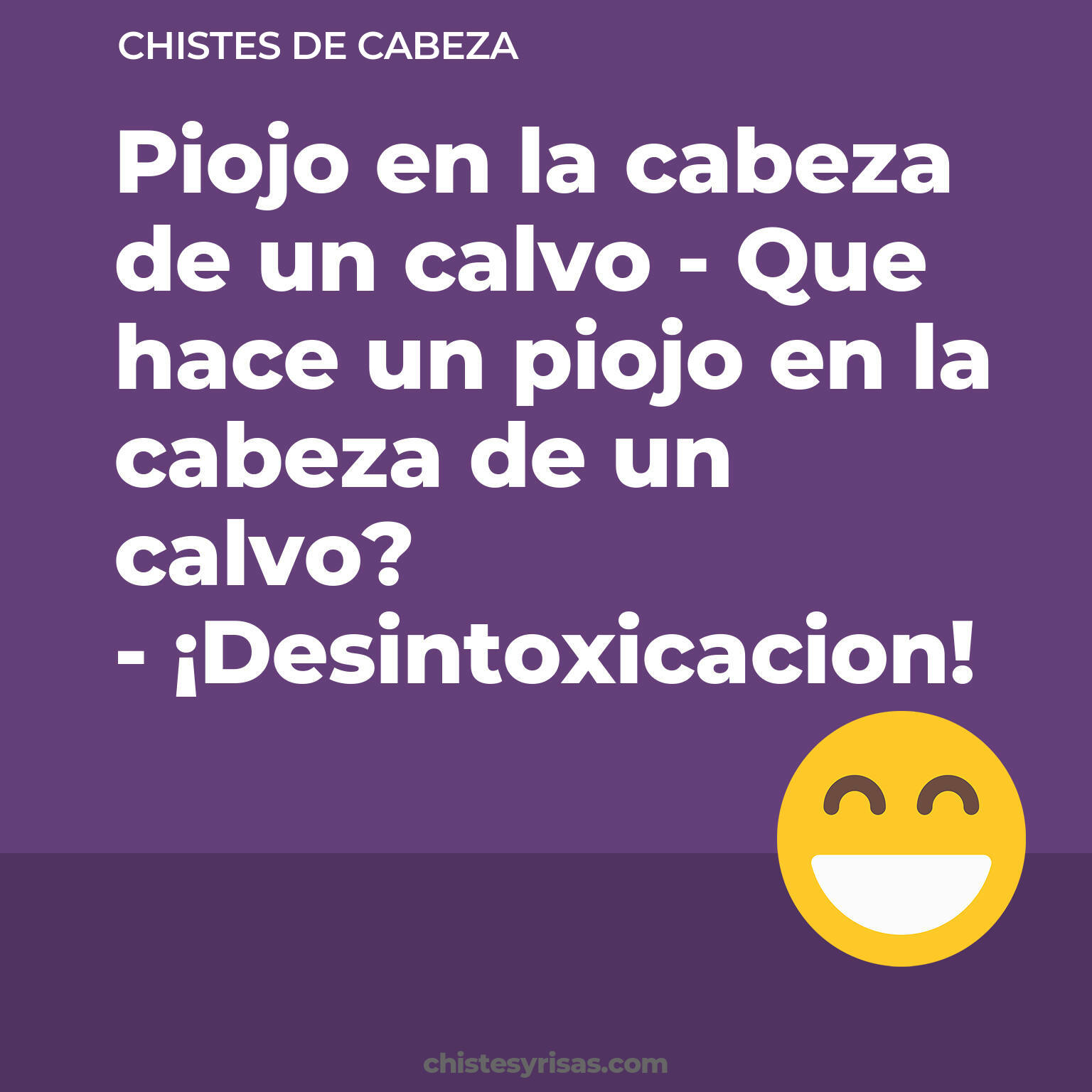 chistes de Cabeza buenos