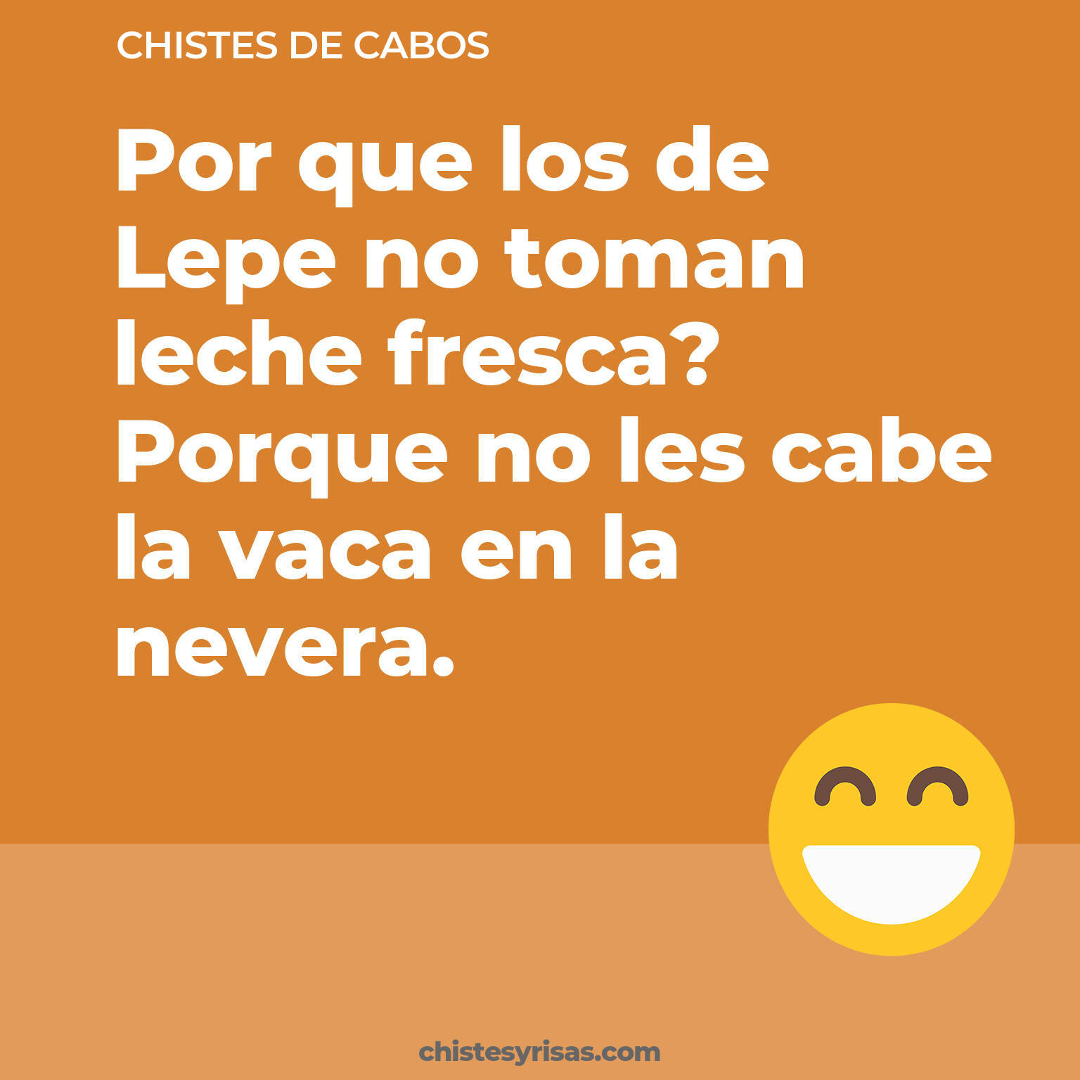 chistes de Cabos buenos