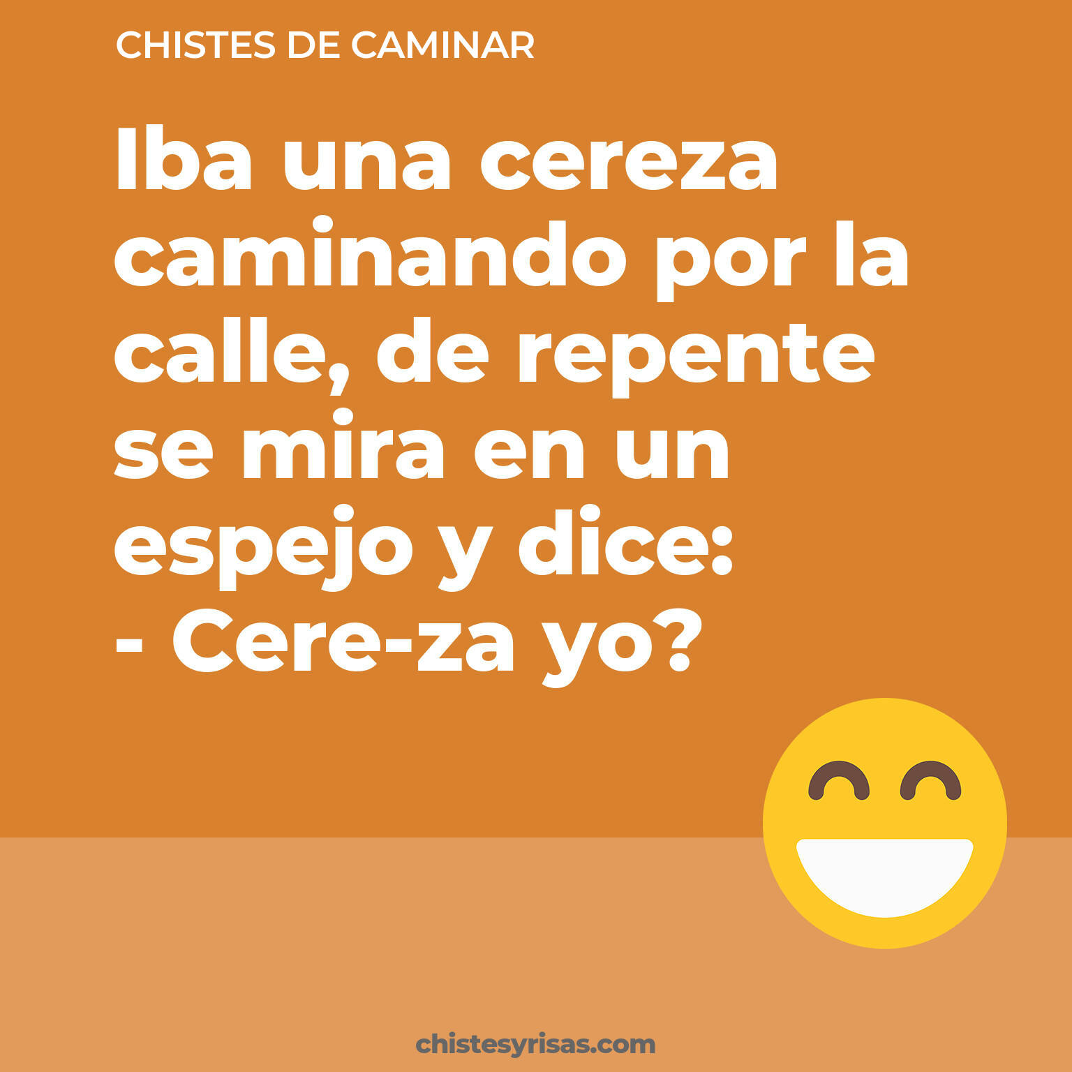 chistes de Caminar cortos