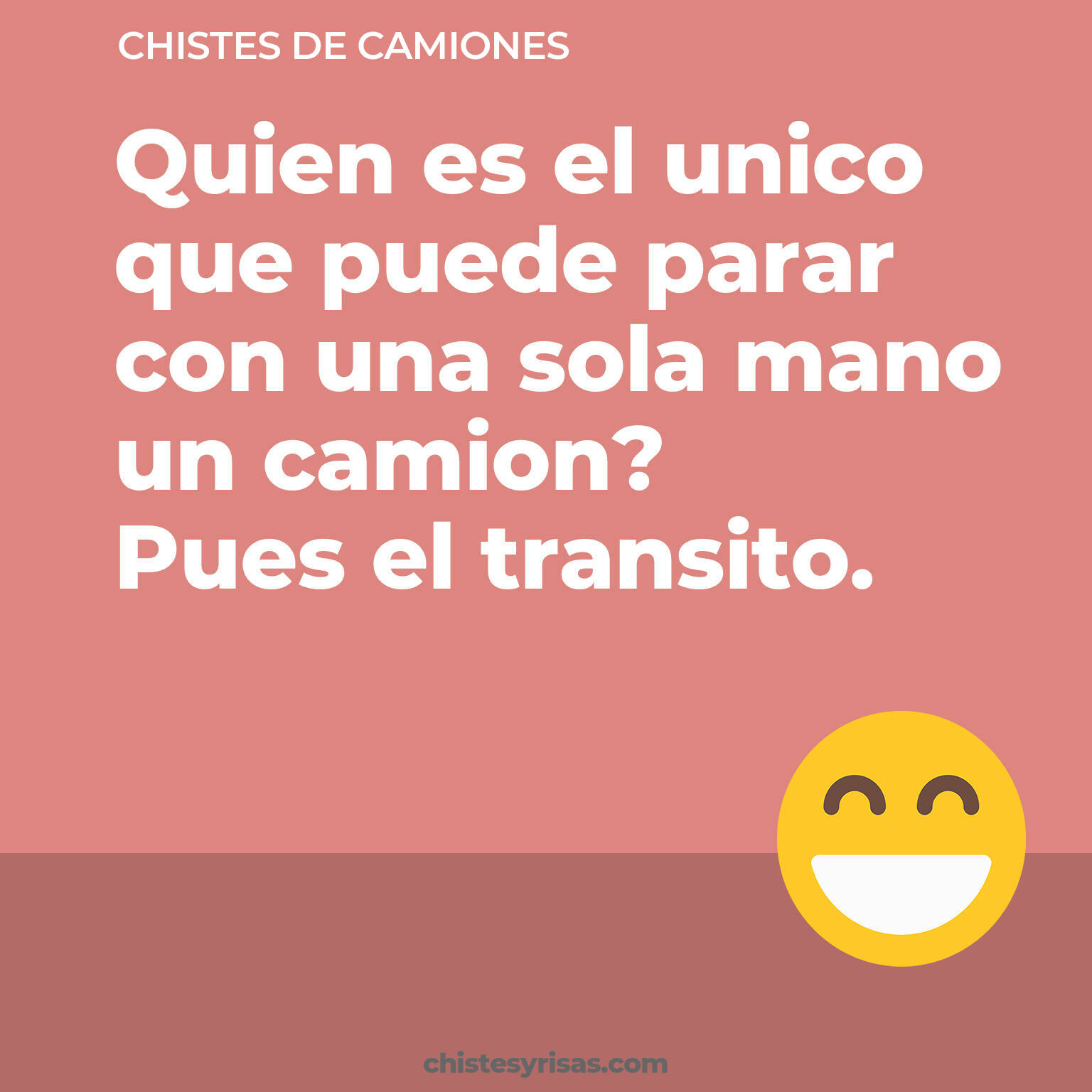 chistes de Camiones cortos