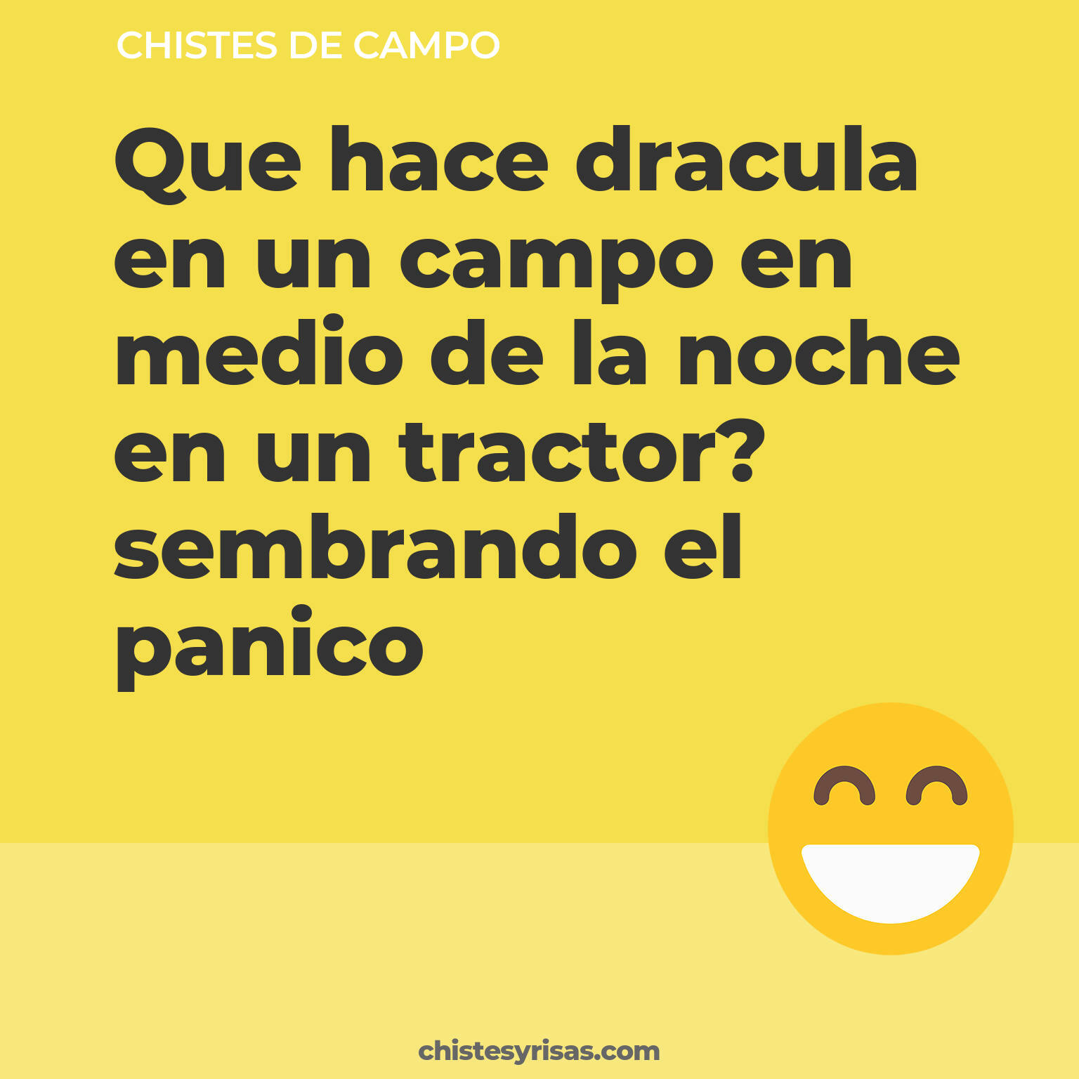 chistes de Campo buenos foto para reir