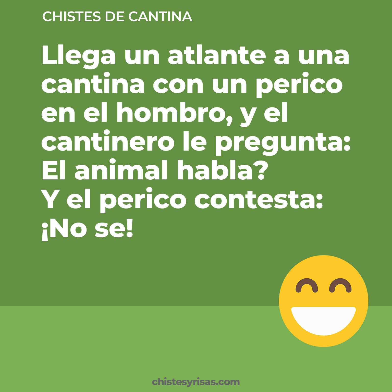 chistes de Cantina cortos