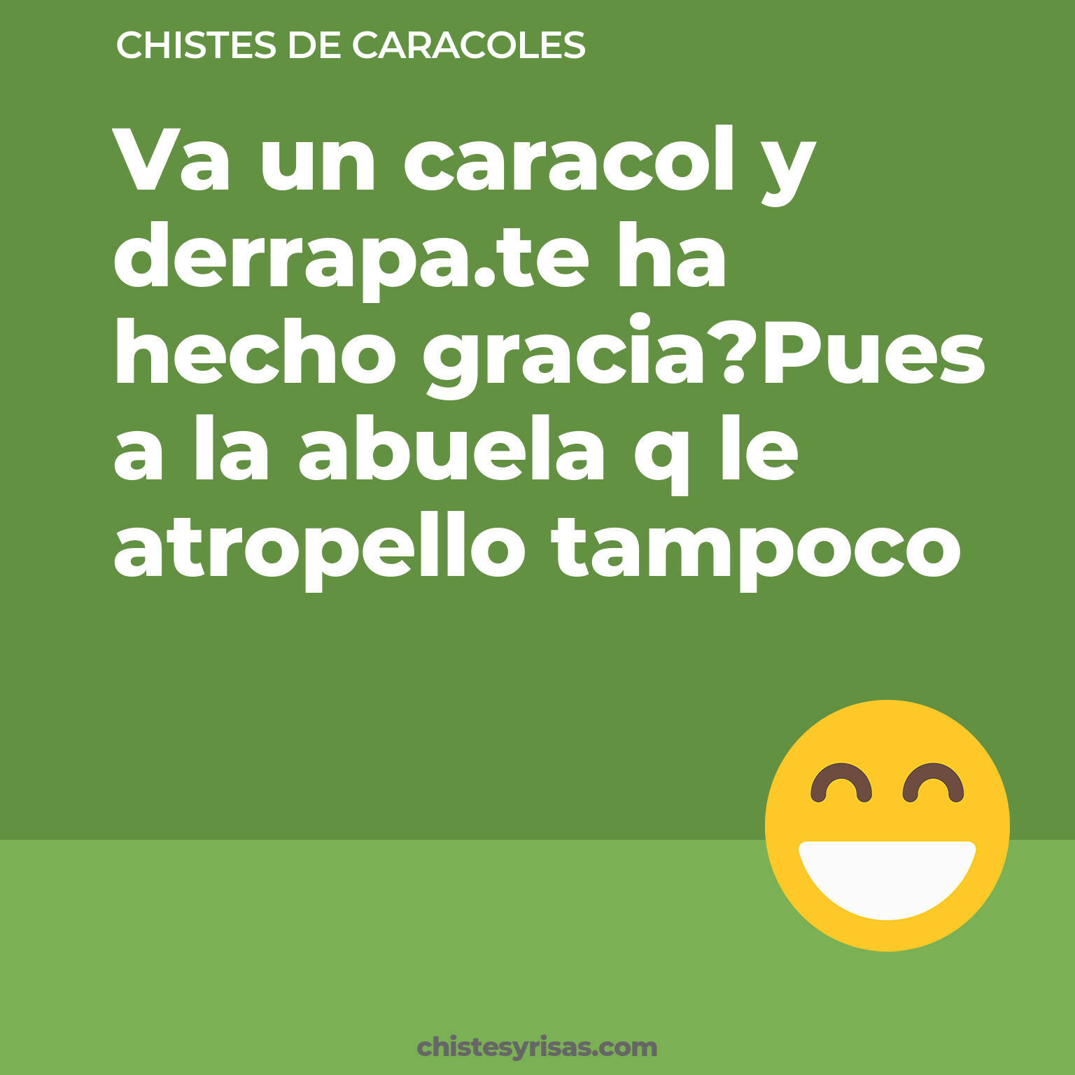 chistes de Caracoles buenos