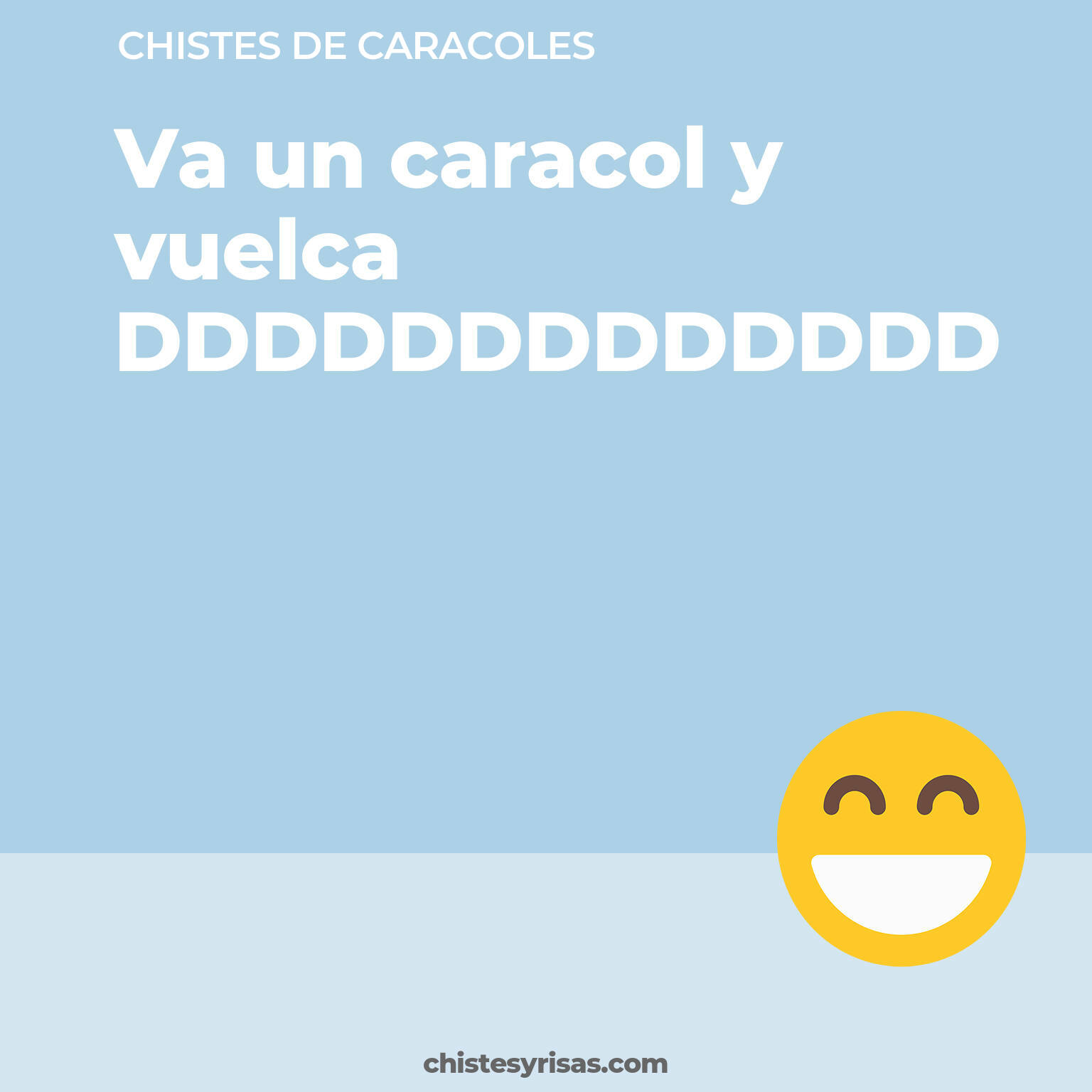 chistes de Caracoles más graciosos