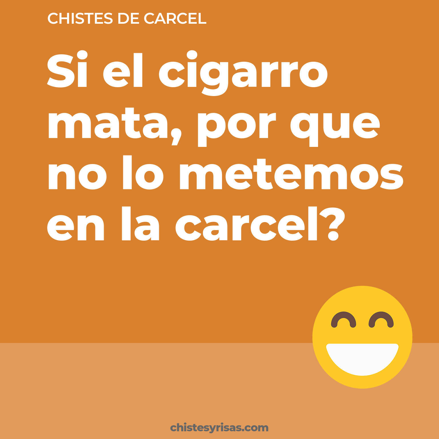 chistes de Carcel cortos