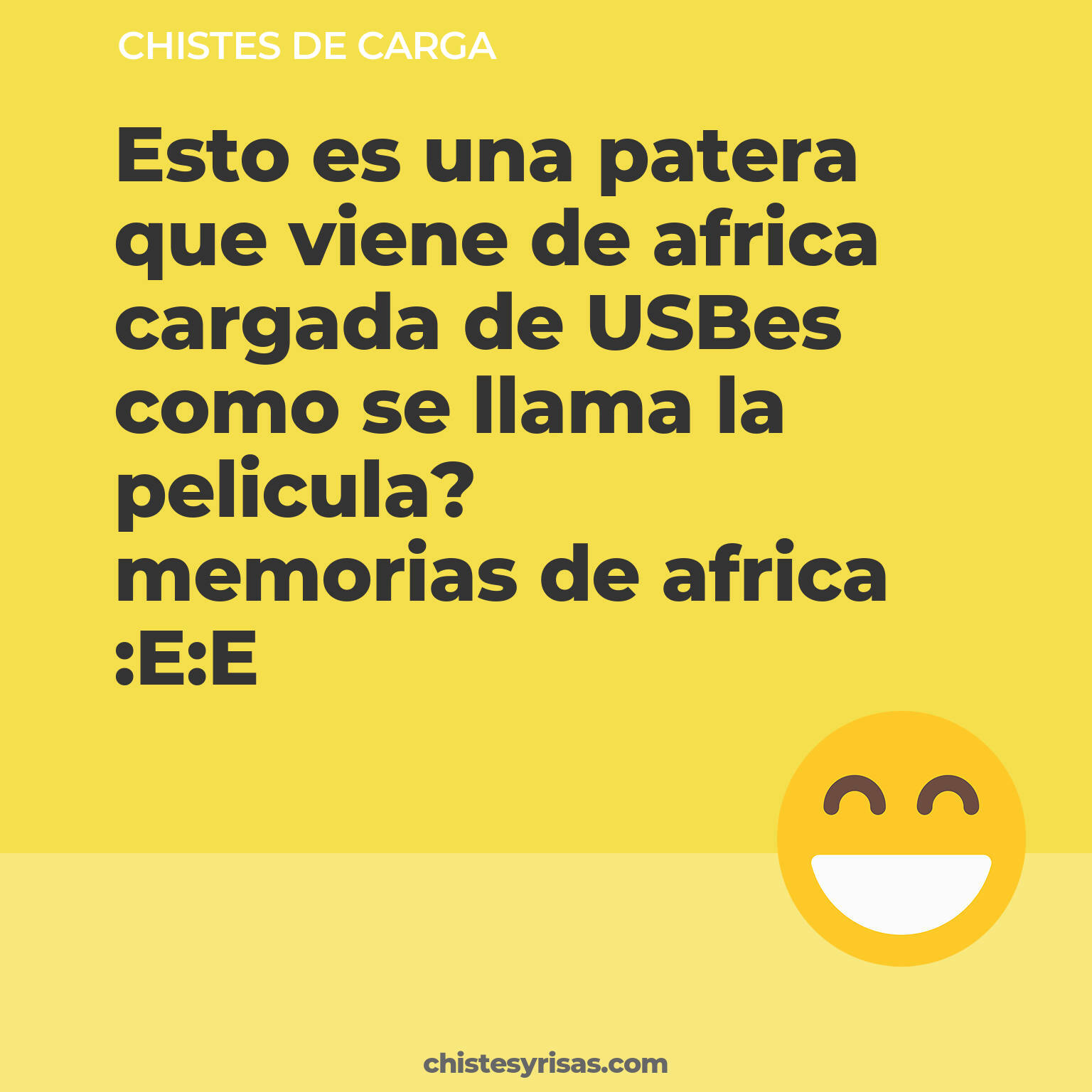 chistes de Carga buenos foto para reir