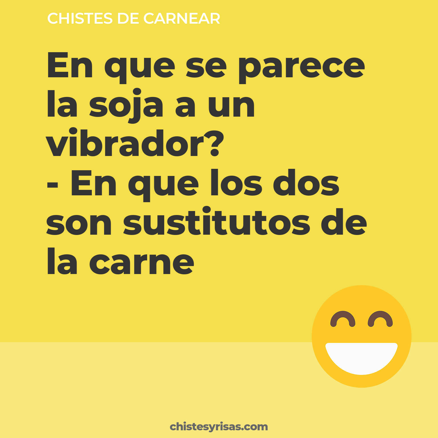 chistes de Carnear buenos foto para reir
