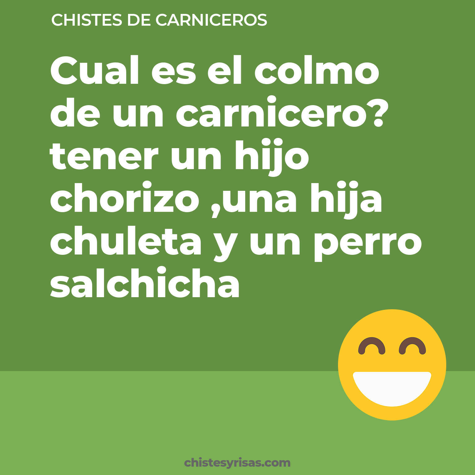 chistes de Carniceros más graciosos