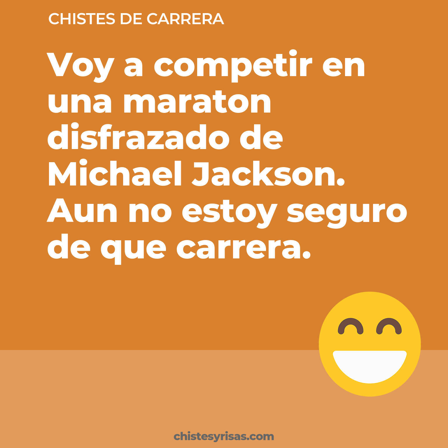 chistes de Carrera buenos foto para reir