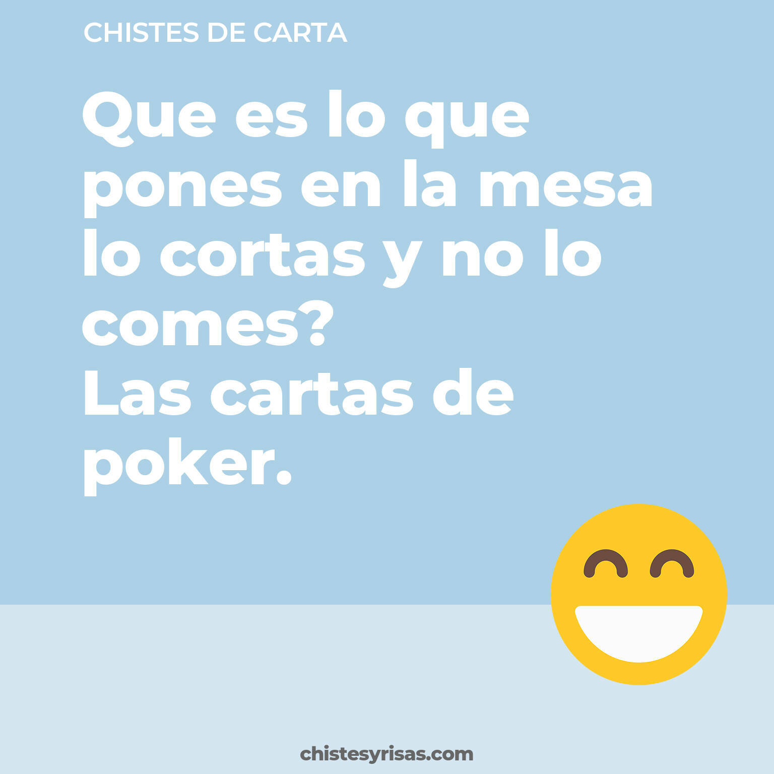 chistes de Carta buenos