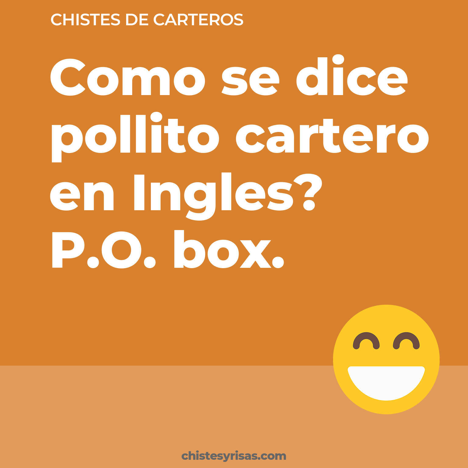 chistes de Carteros cortos