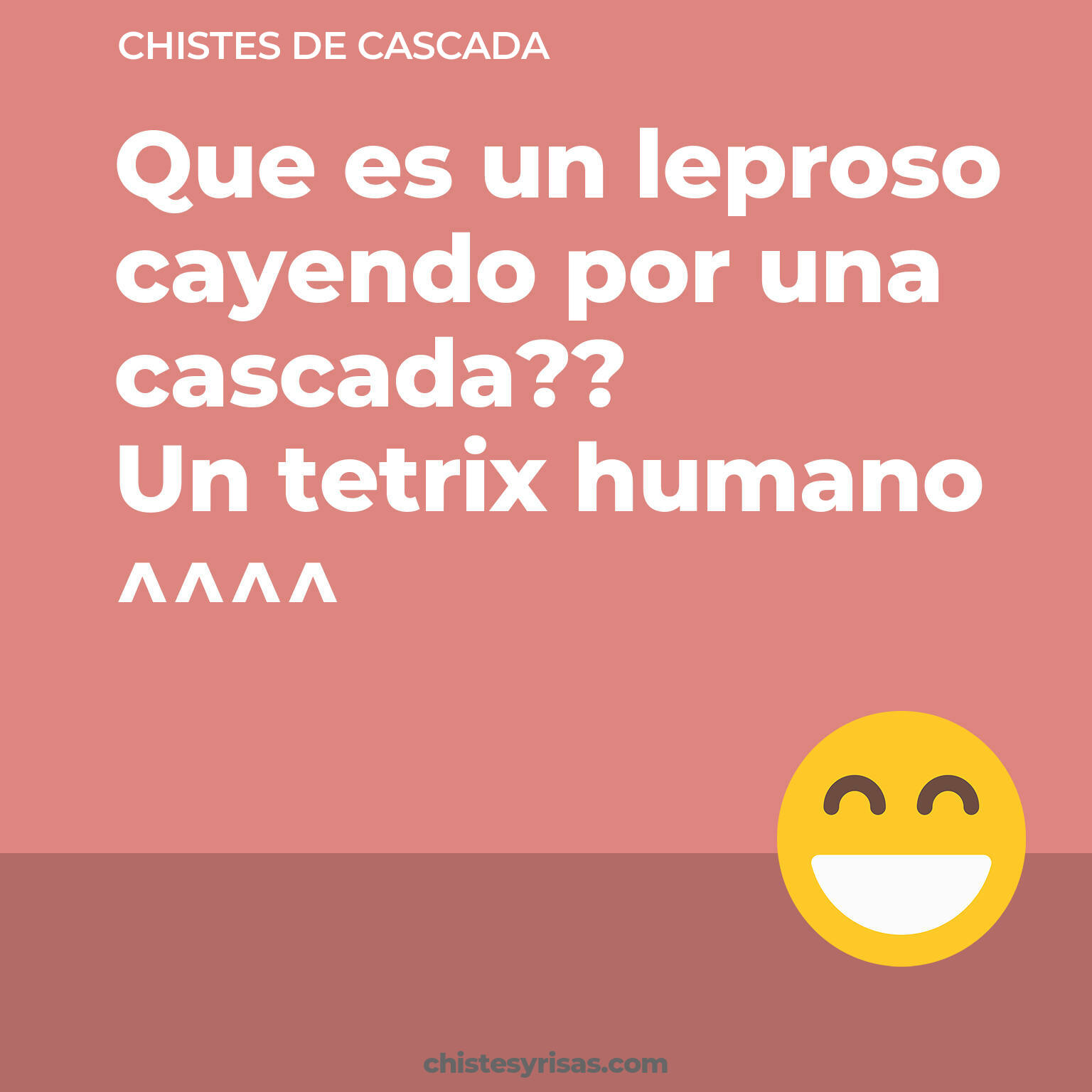 chistes de Cascada buenos