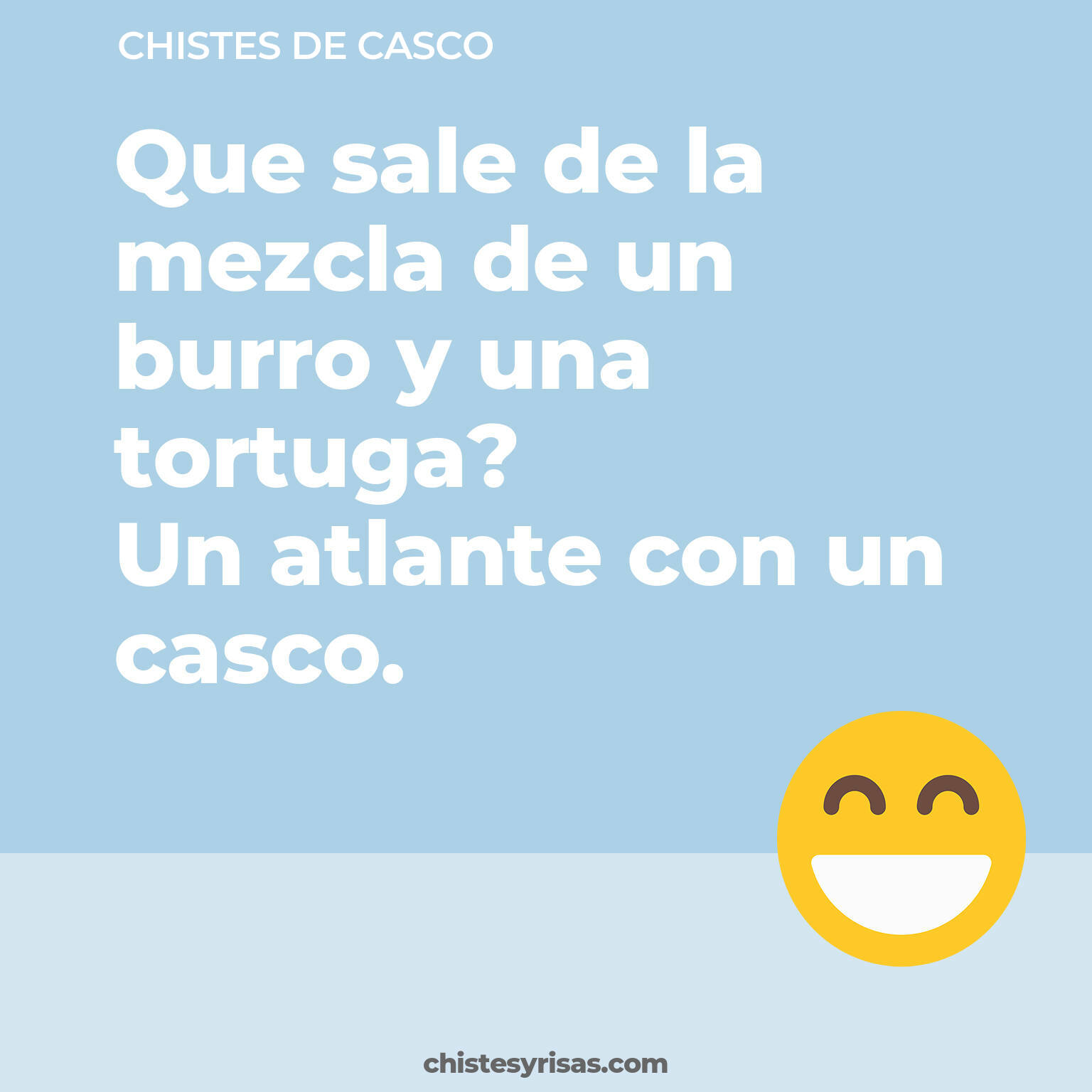 chistes de Casco más graciosos