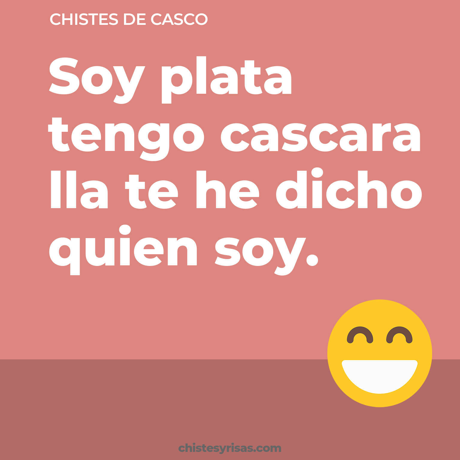 chistes de Casco cortos