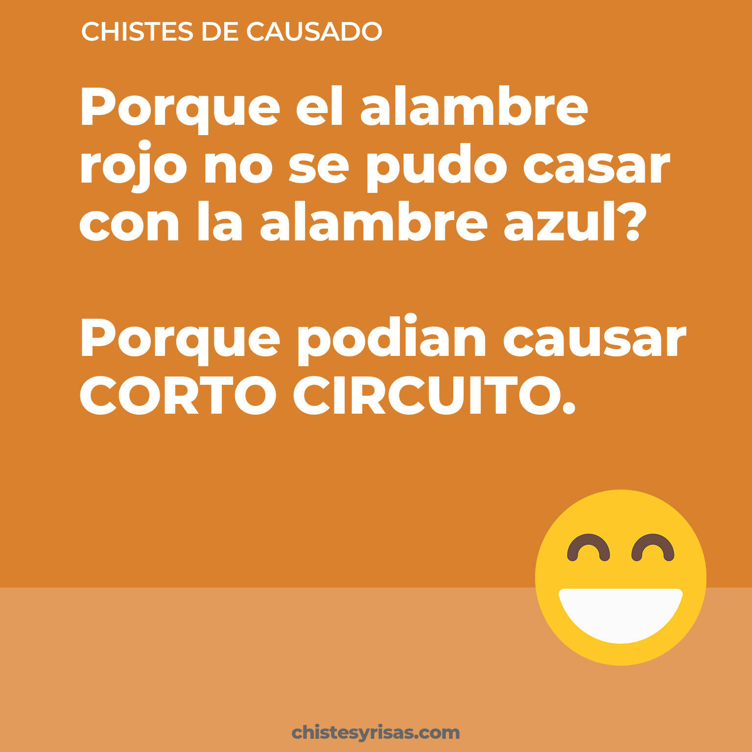 chistes de Causado más graciosos