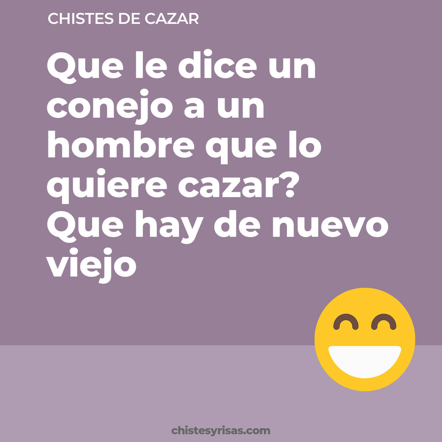 chistes de Cazar cortos