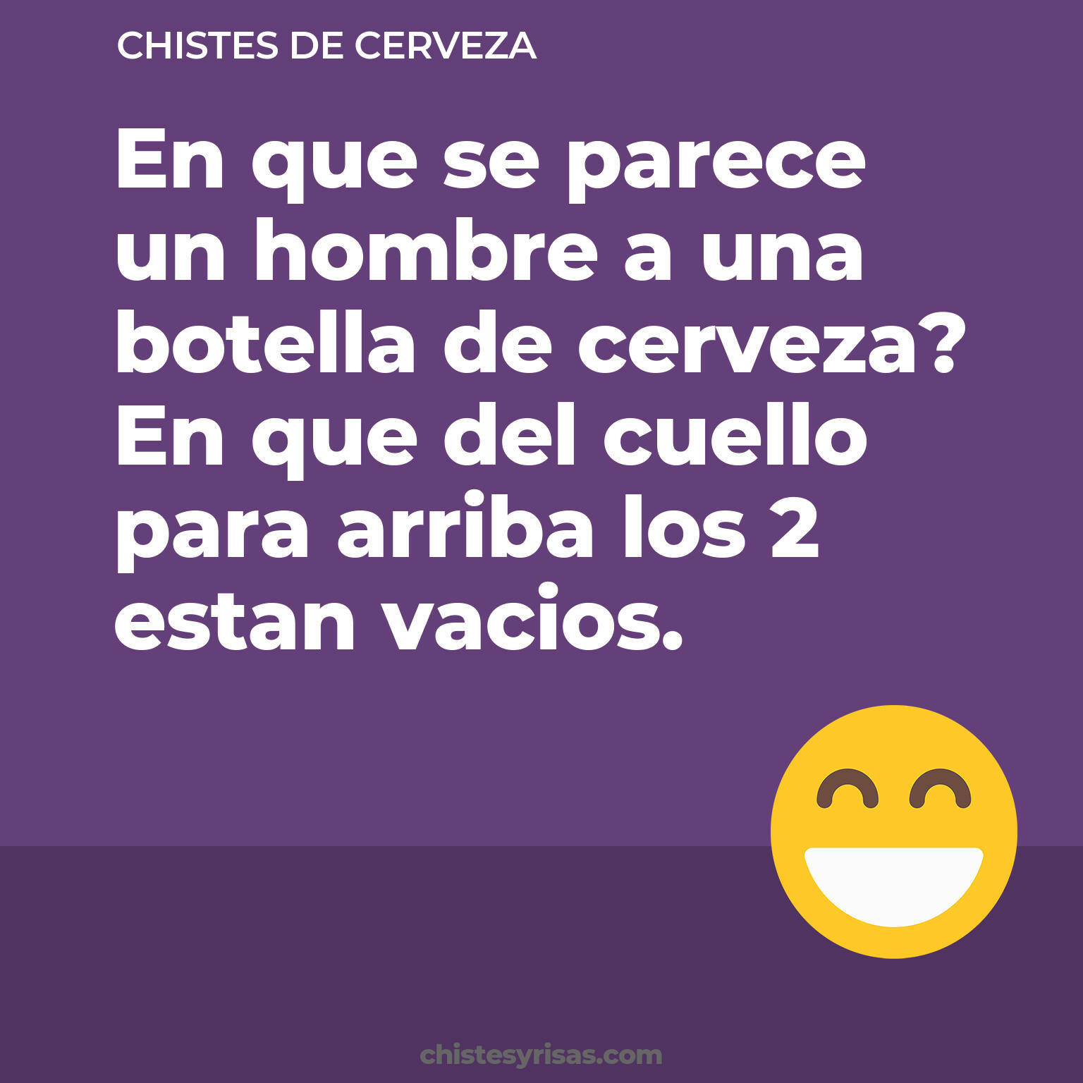 chistes de Cerveza buenos