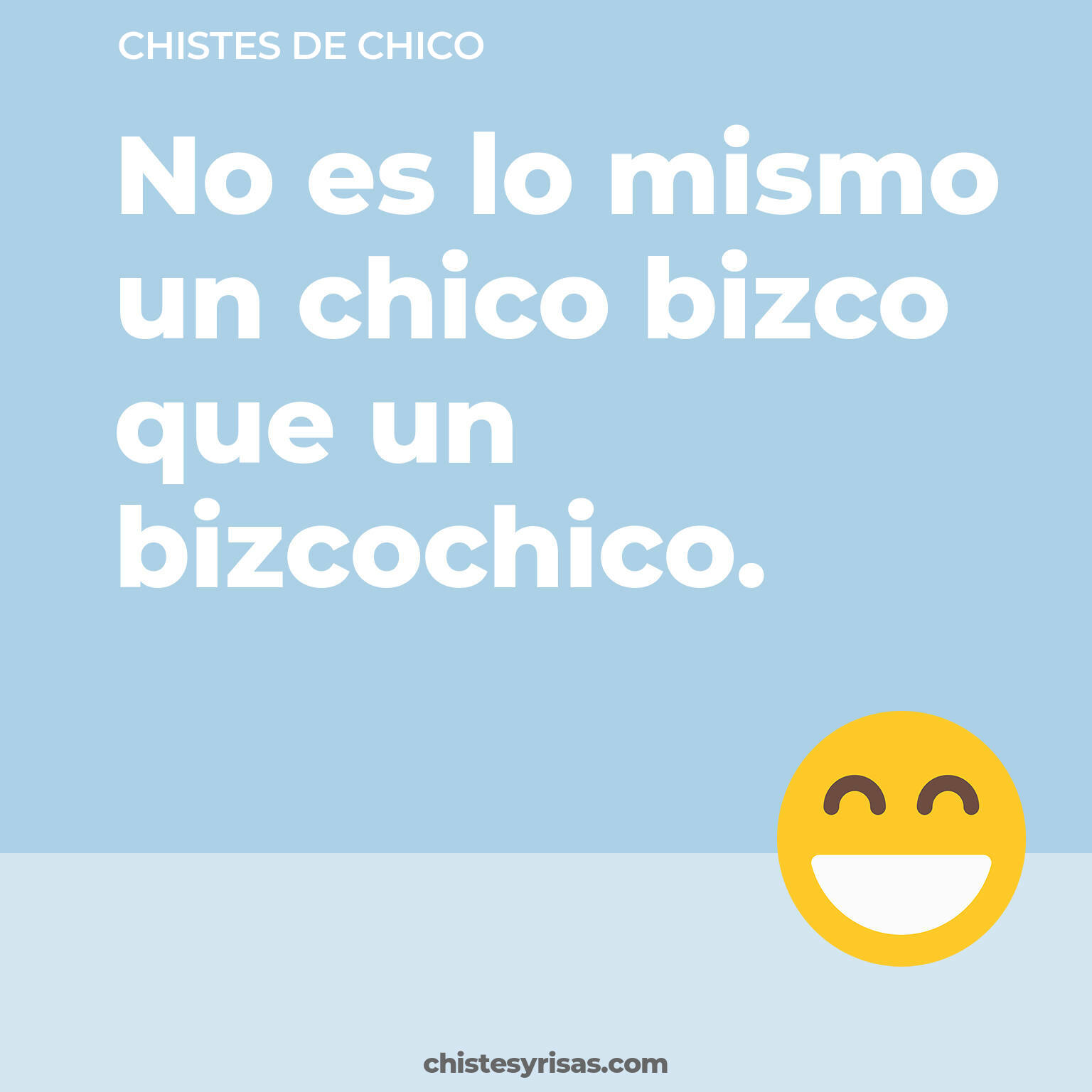 chistes de Chico más graciosos