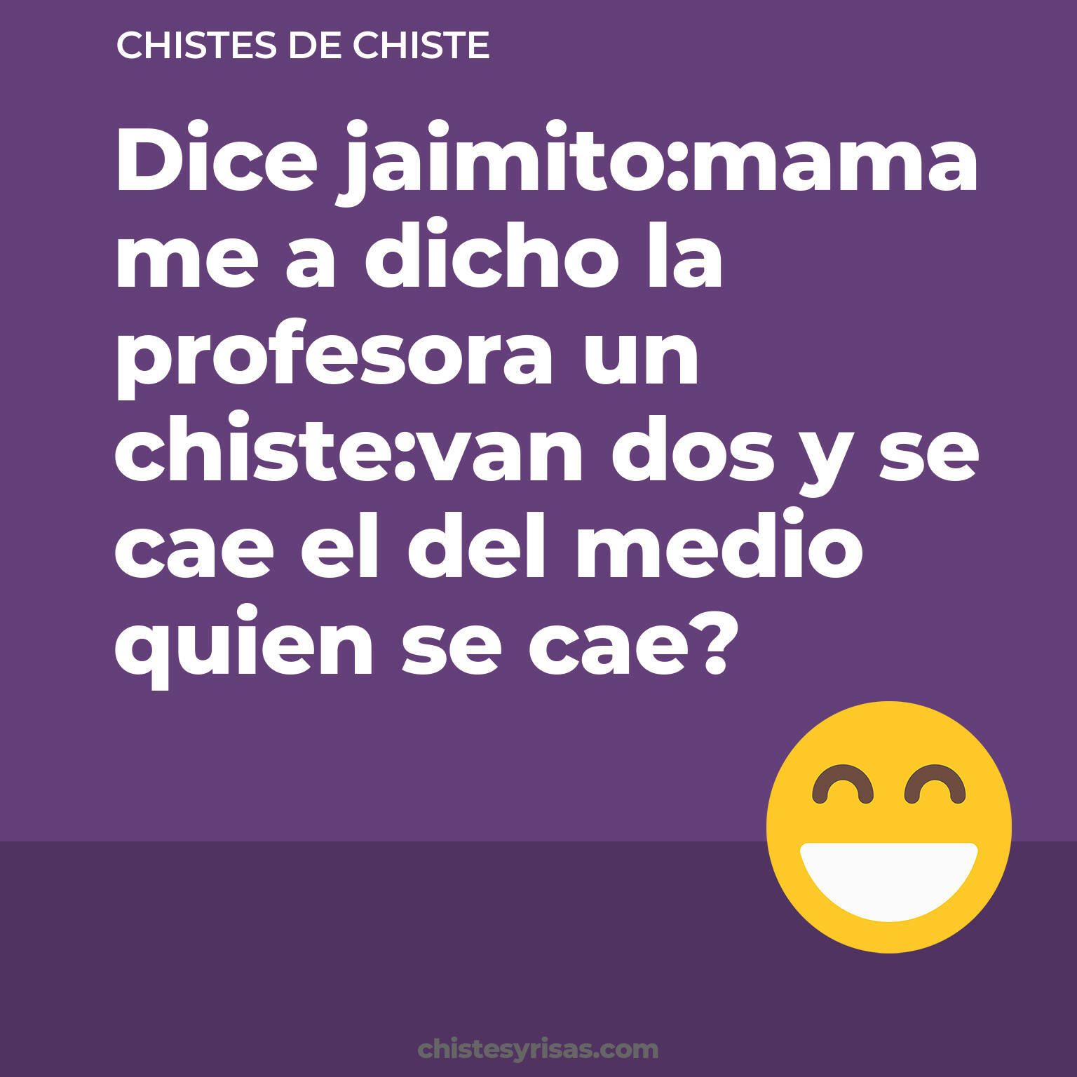 chistes de Chiste cortos