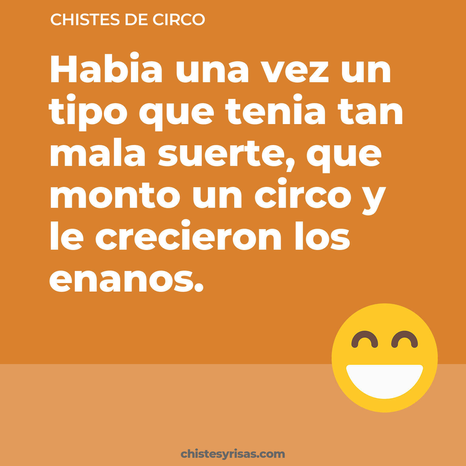 chistes de Circo más graciosos
