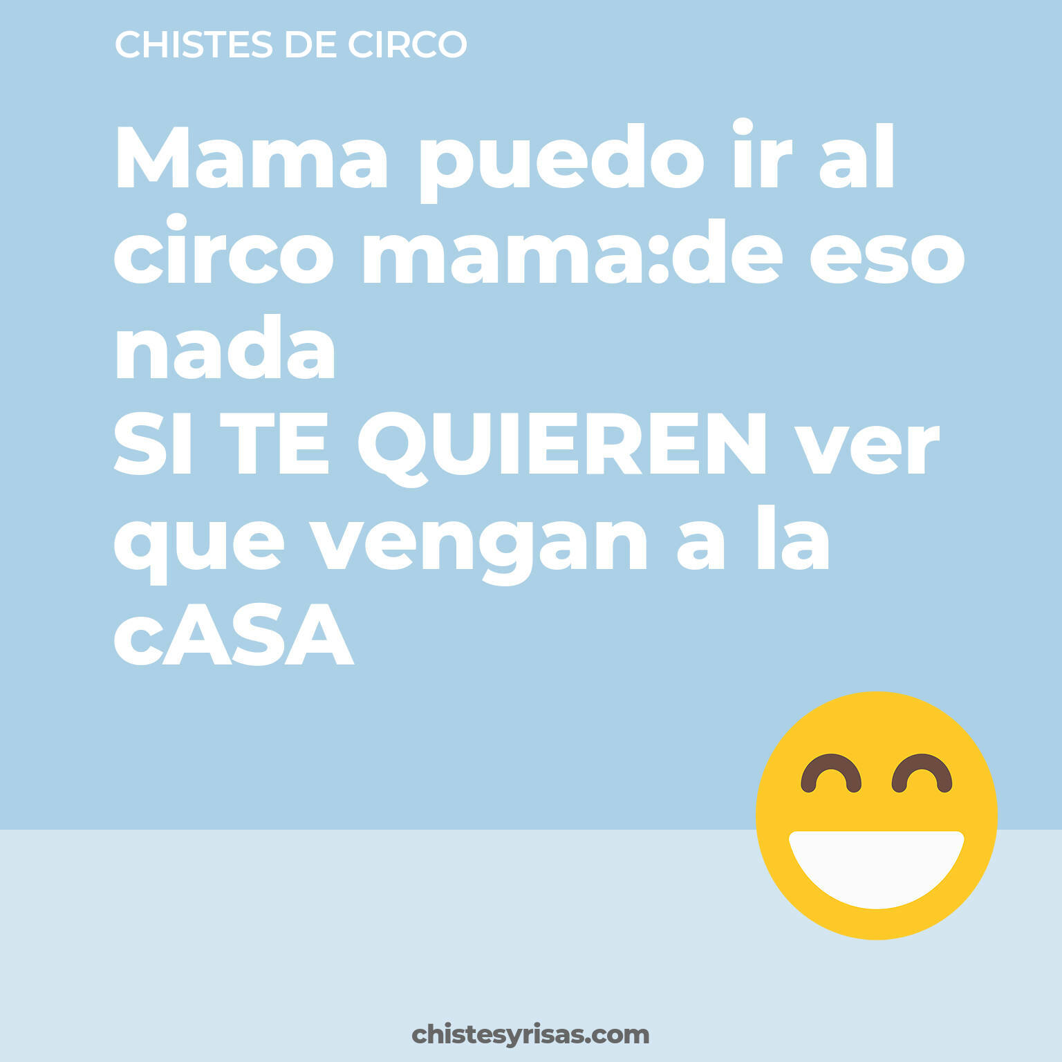 chistes de Circo buenos