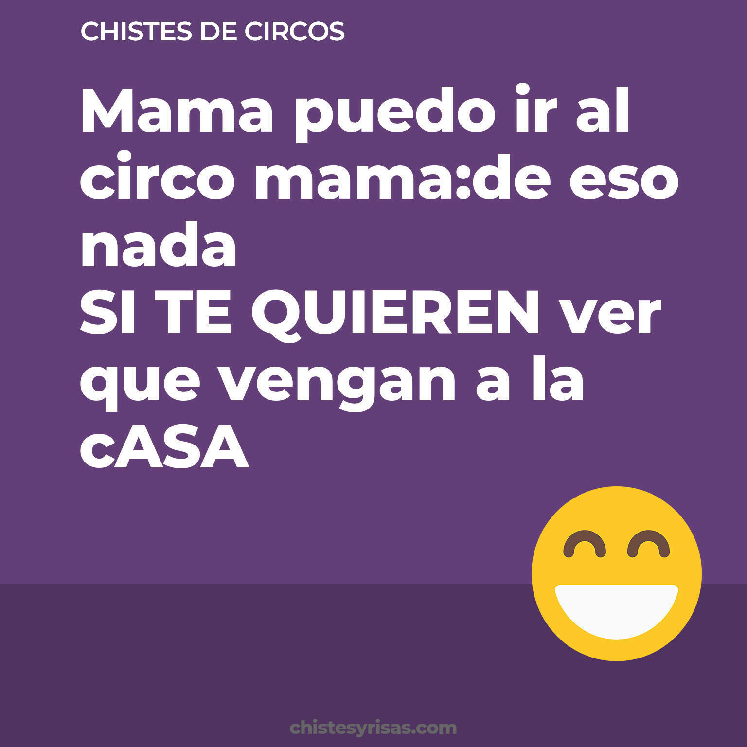 chistes de Circos buenos