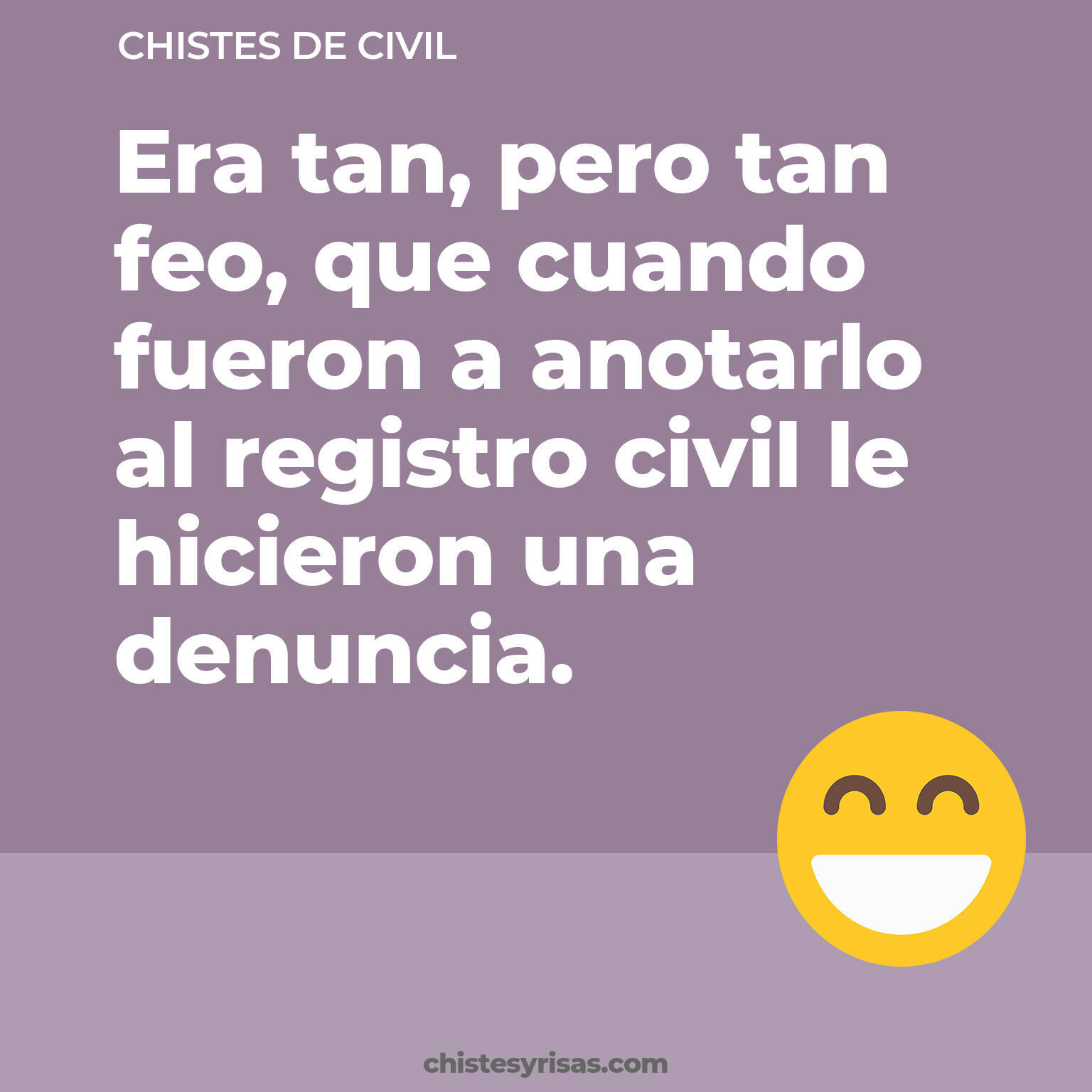 chistes de Civil más graciosos