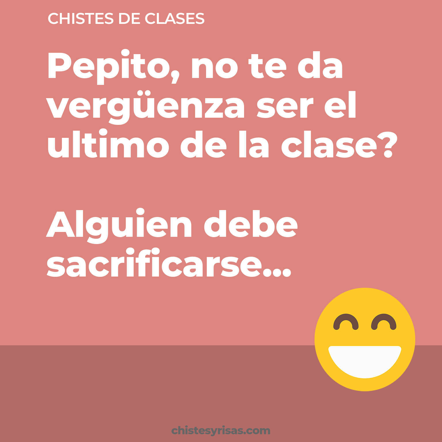 chistes de Clases buenos