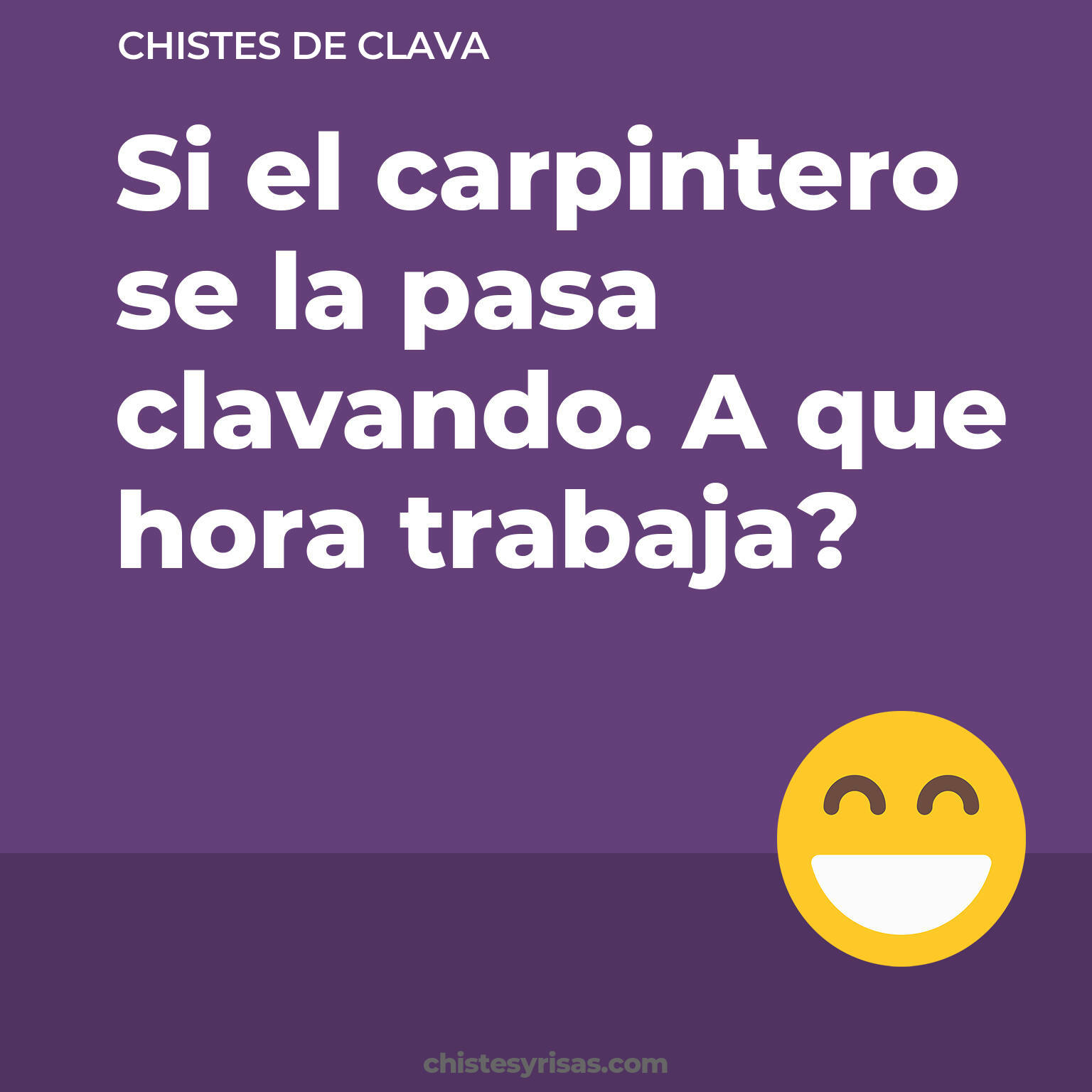 chistes de Clava más graciosos