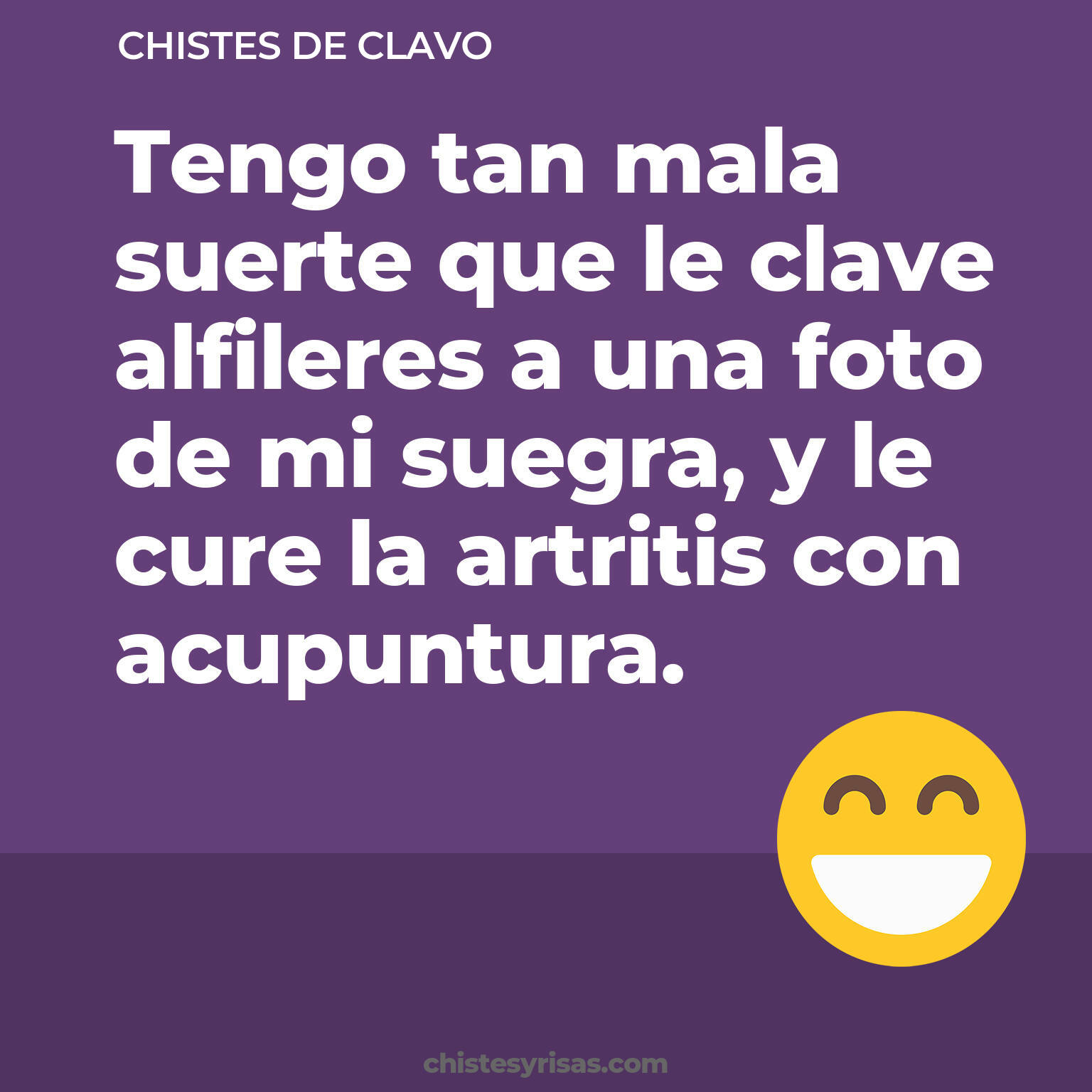 chistes de Clavo buenos foto para reir