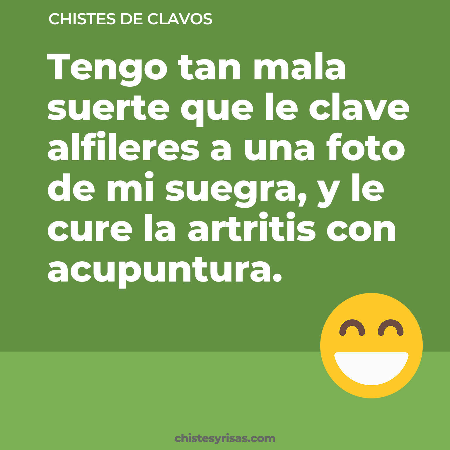 chistes de Clavos buenos