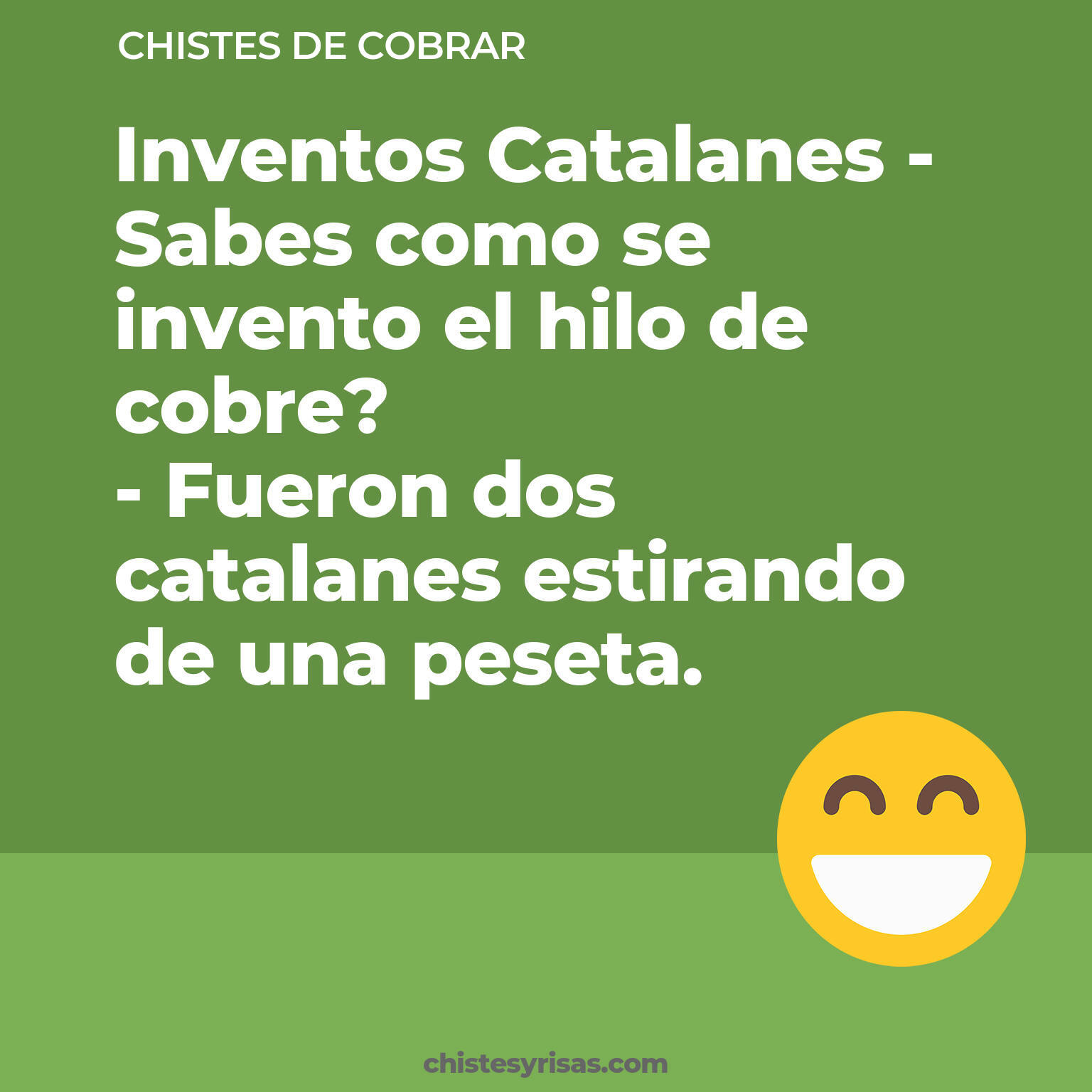 chistes de Cobrar buenos