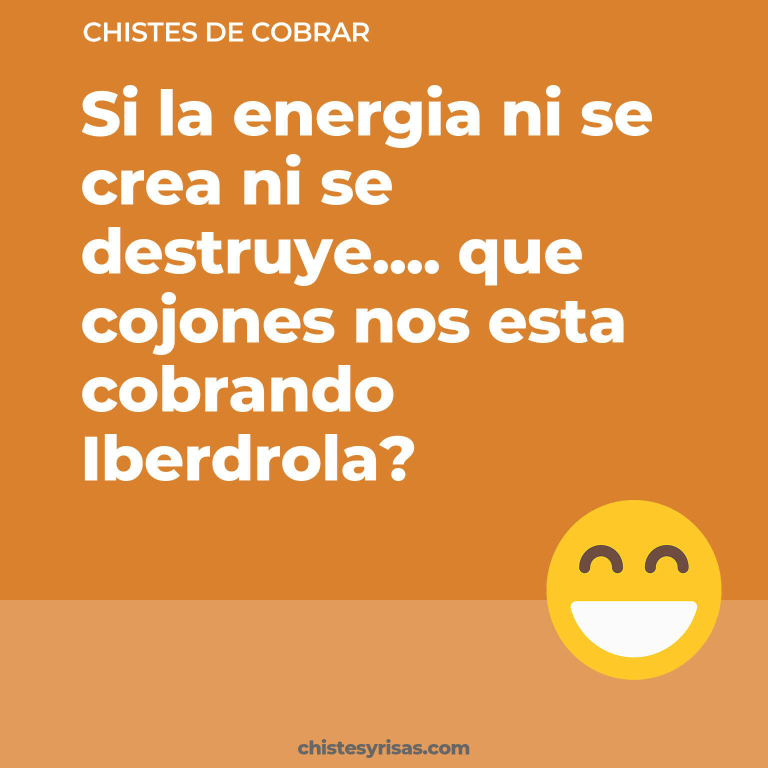 chistes de Cobrar más graciosos