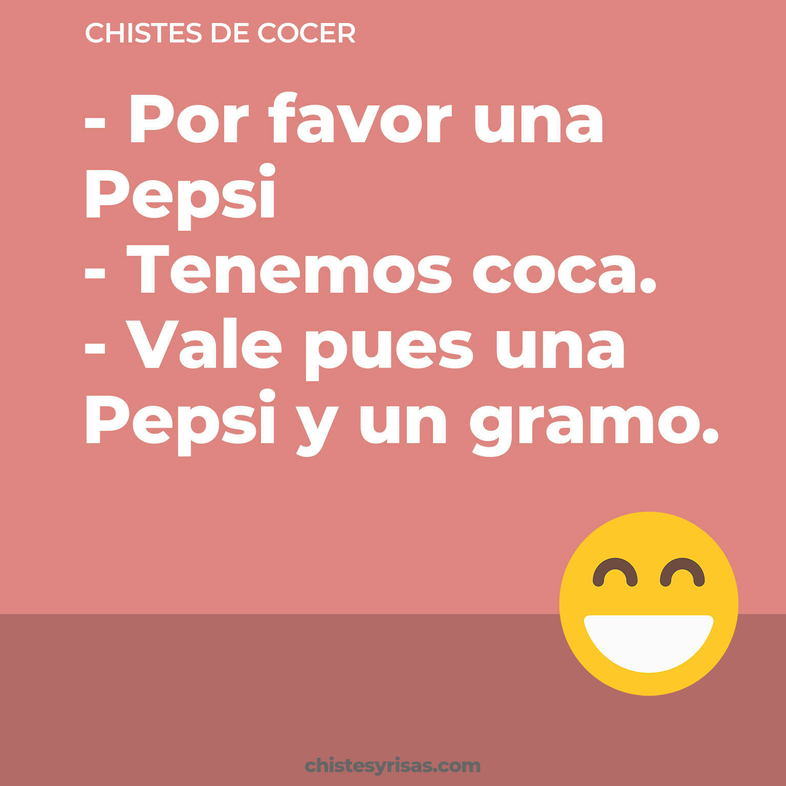 chistes de Cocer buenos