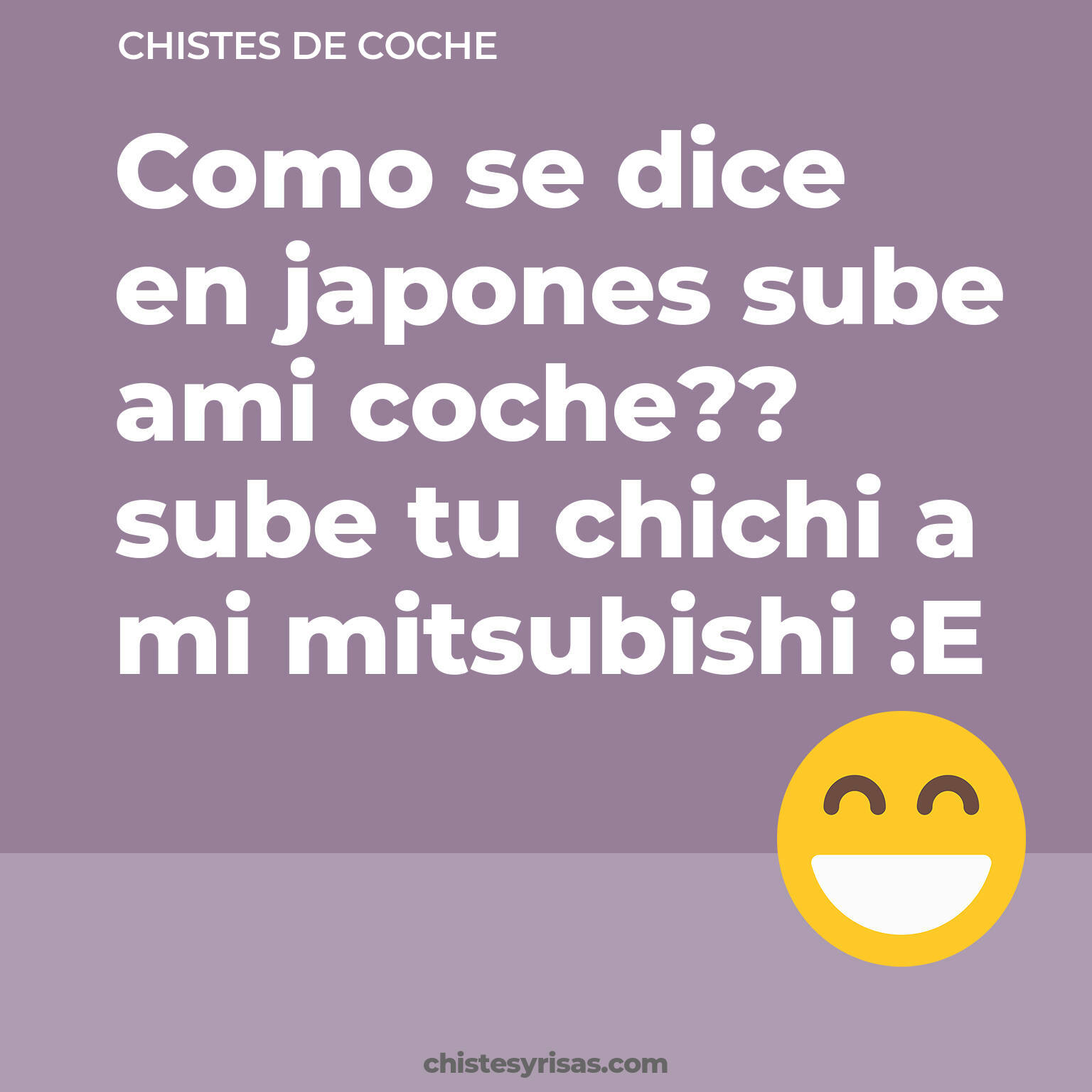 chistes de Coche más graciosos