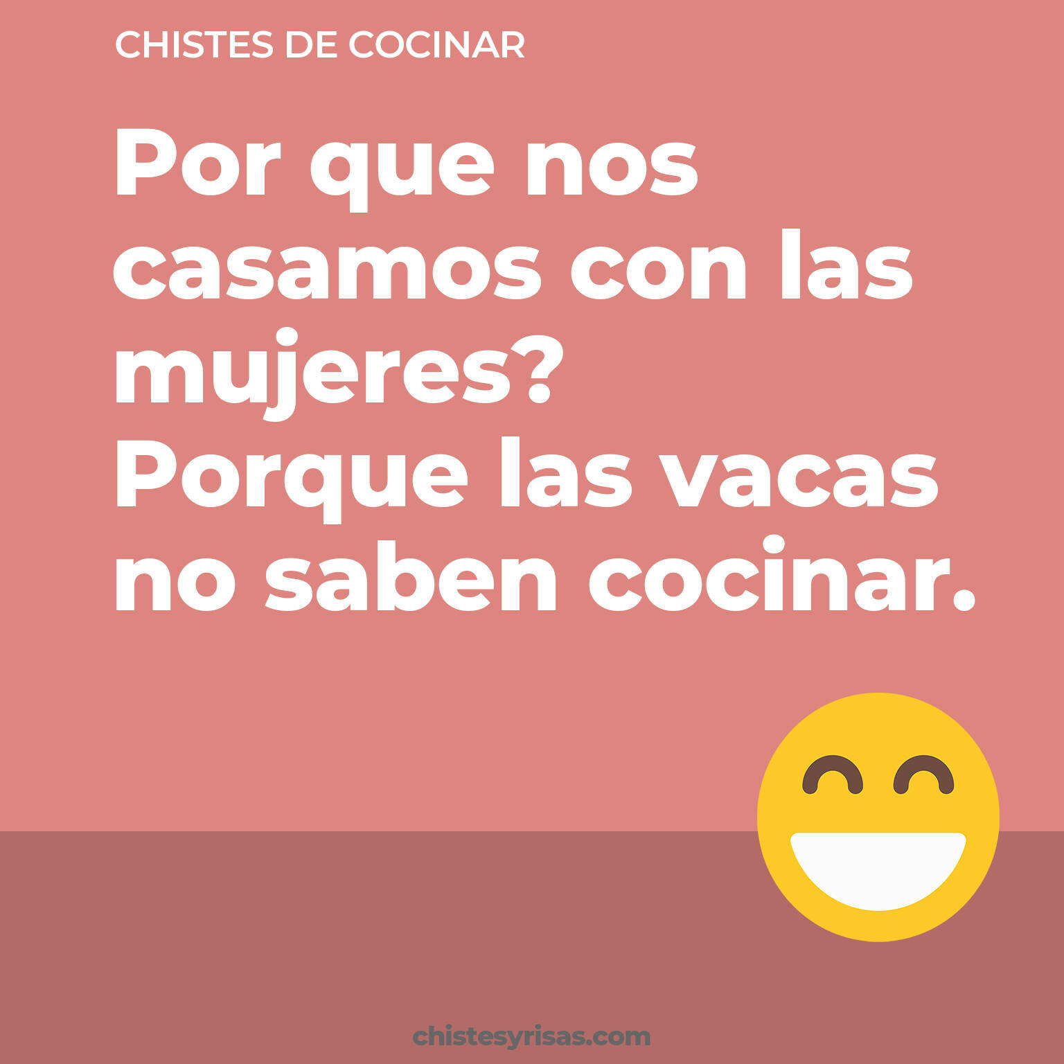 chistes de Cocinar más graciosos