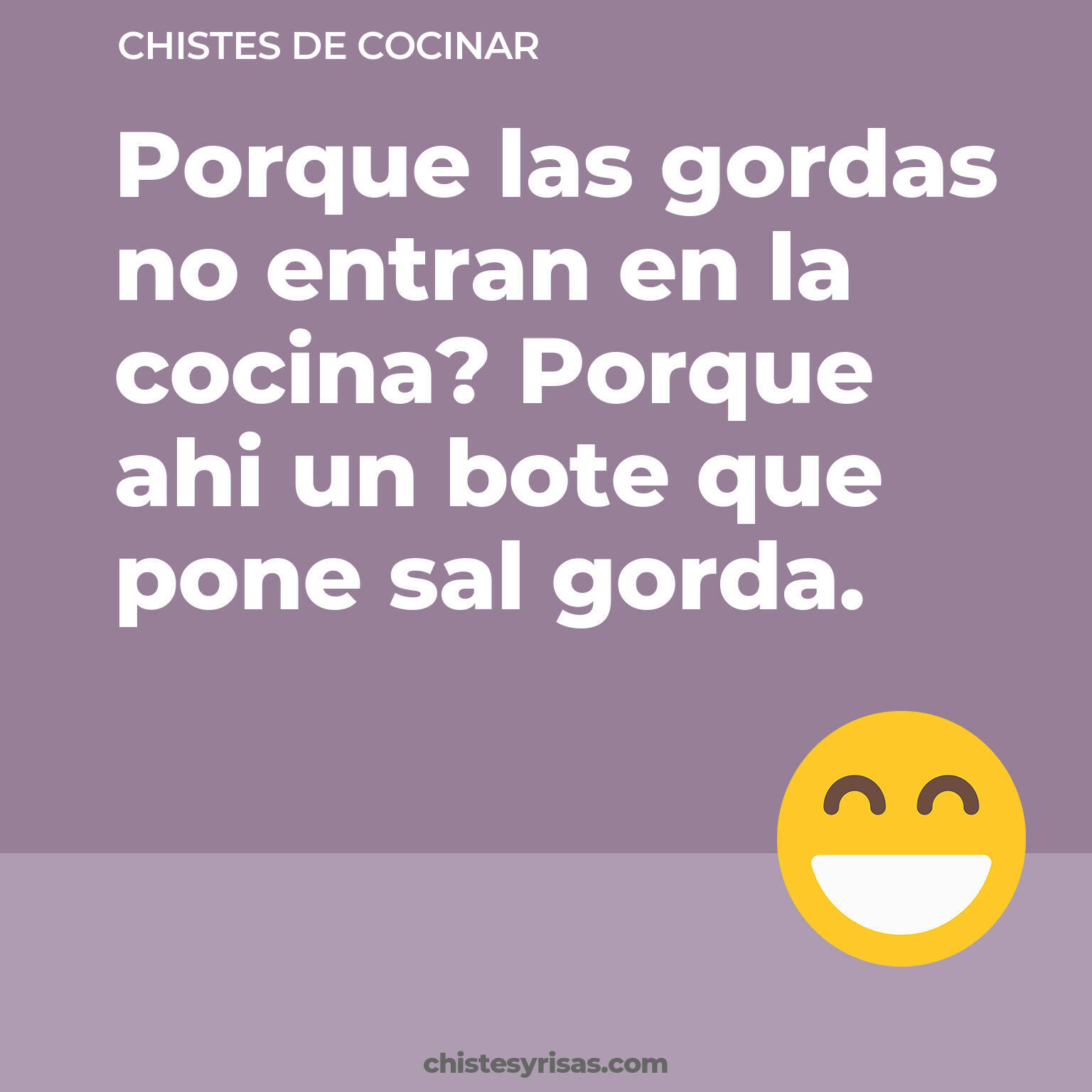 chistes de Cocinar buenos