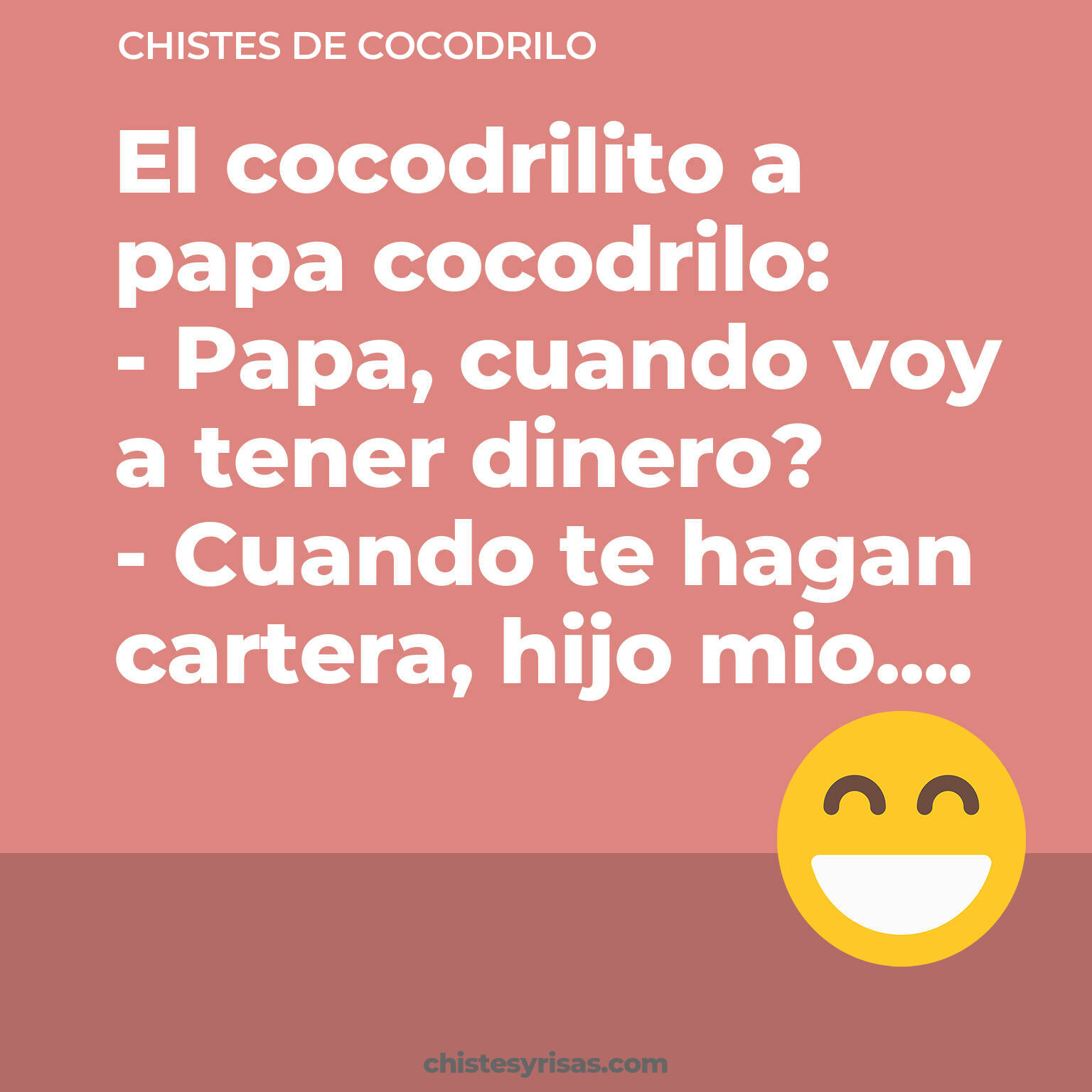 chistes de Cocodrilo buenos