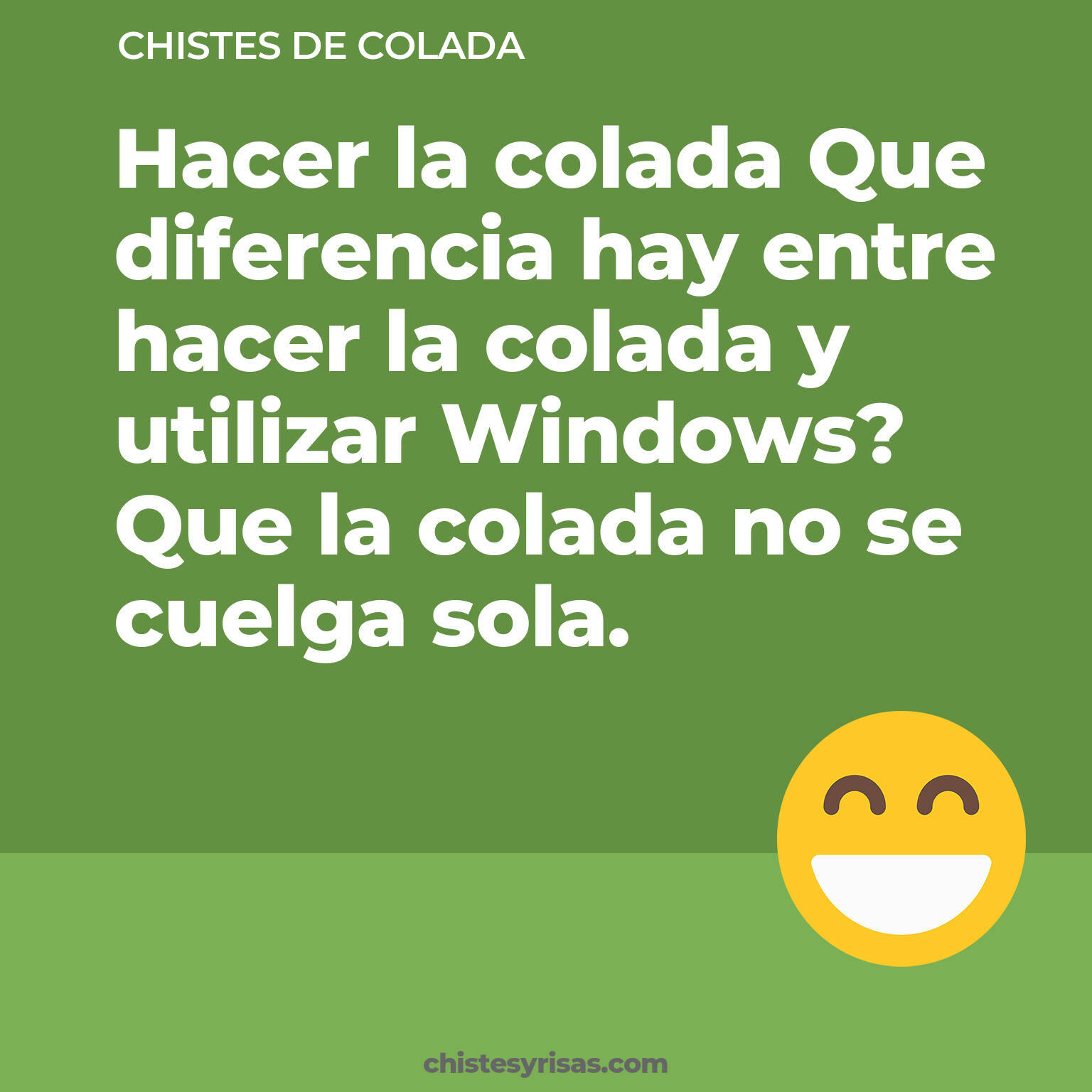 chistes de Colada más graciosos