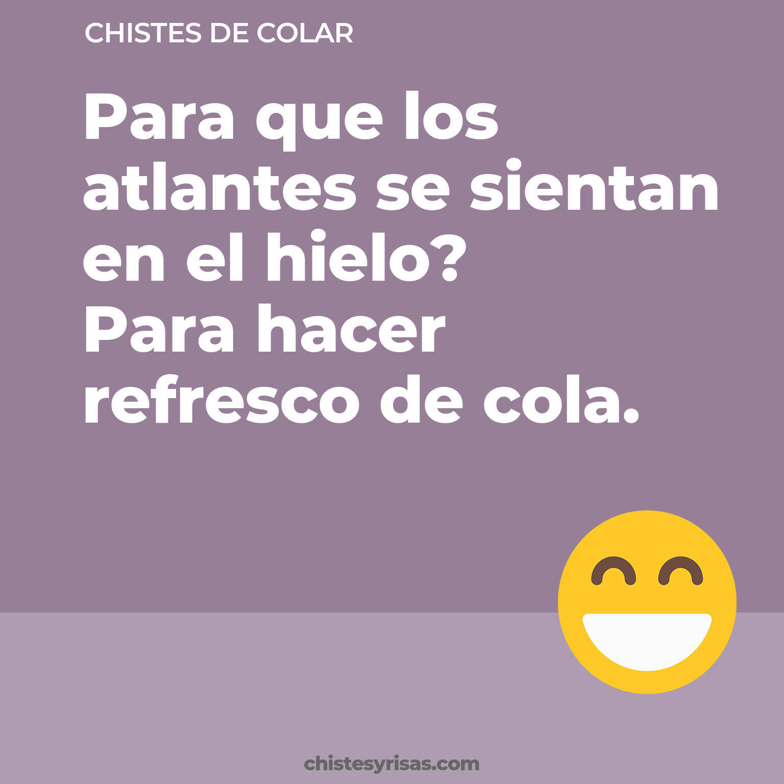 chistes de Colar cortos