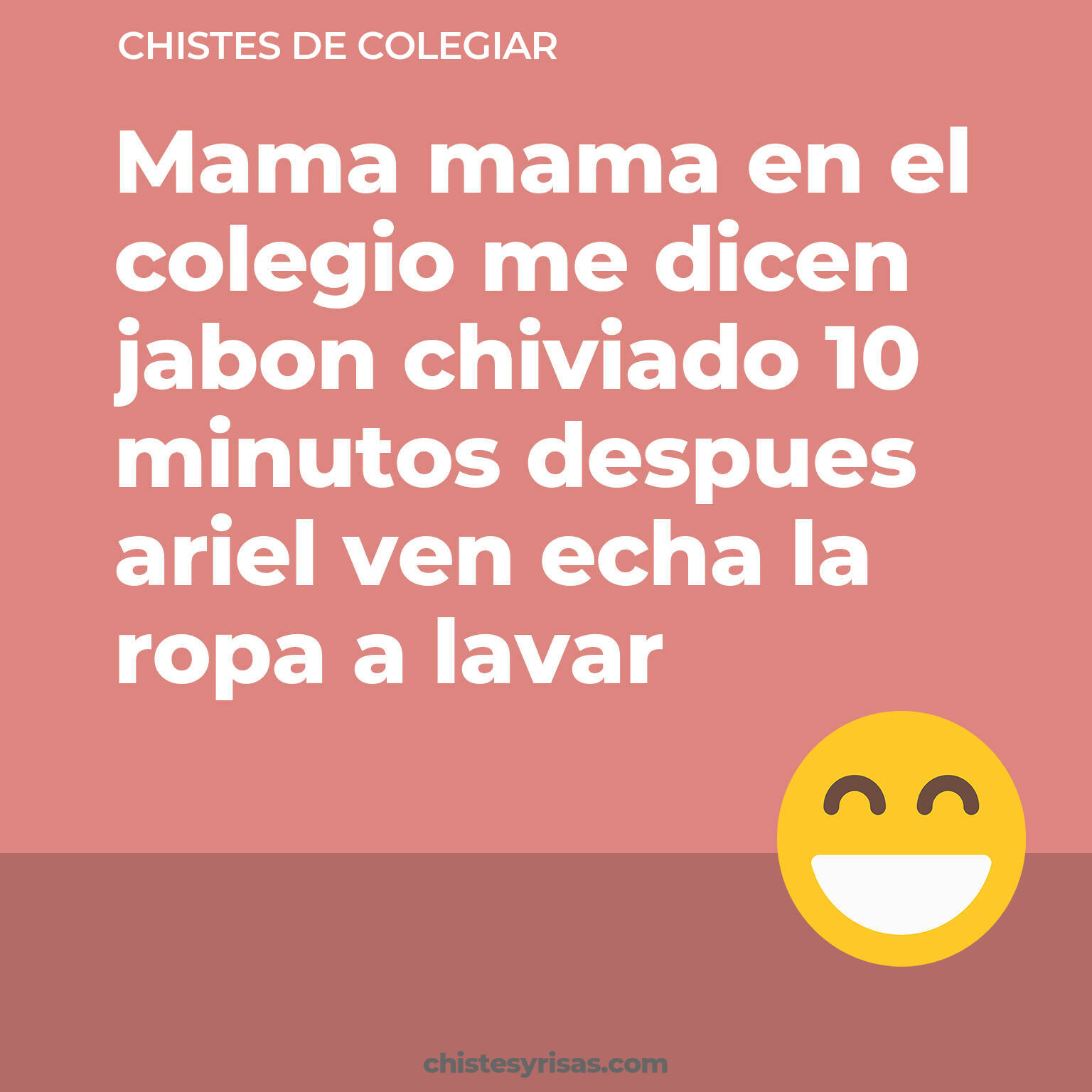 chistes de Colegiar cortos