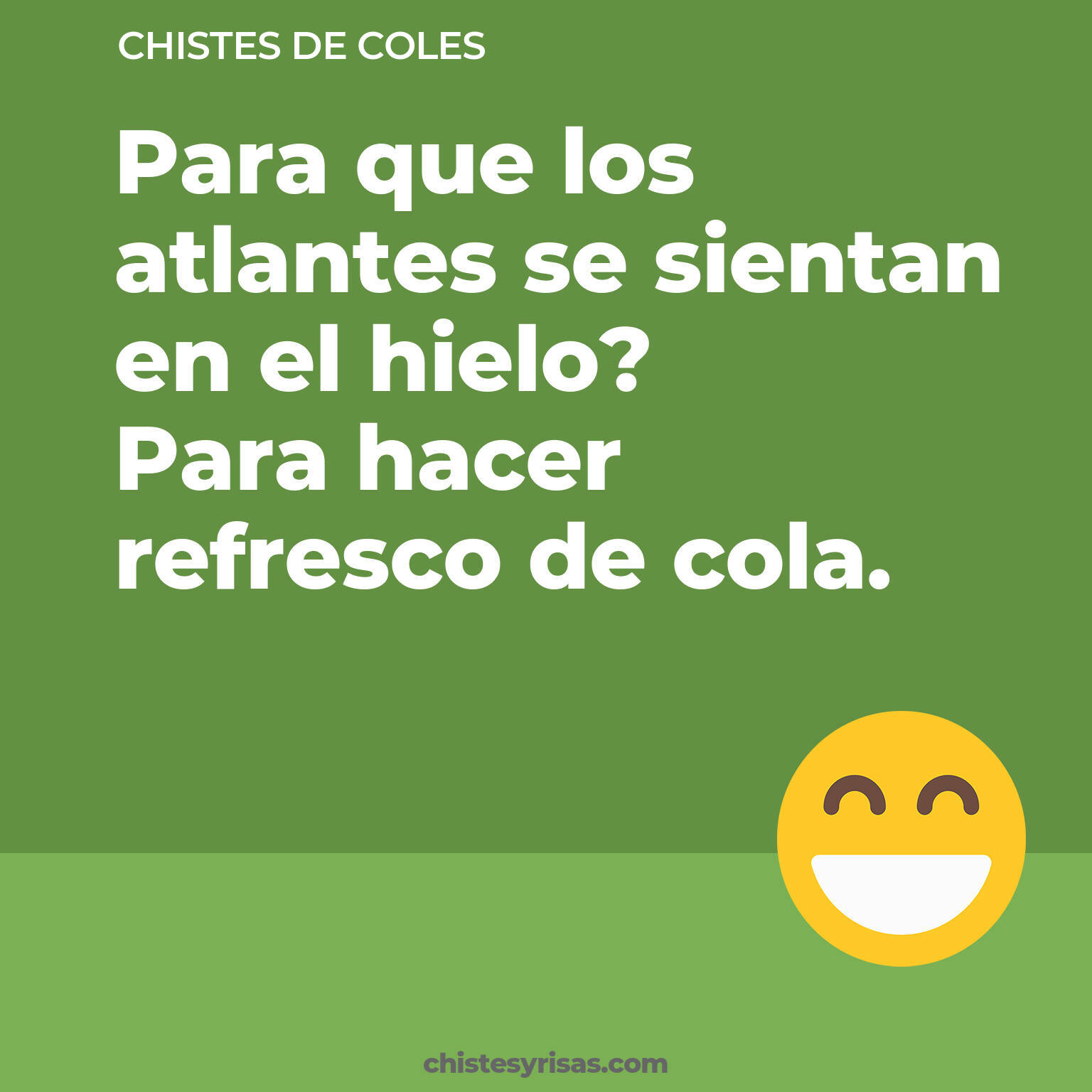 chistes de Coles cortos