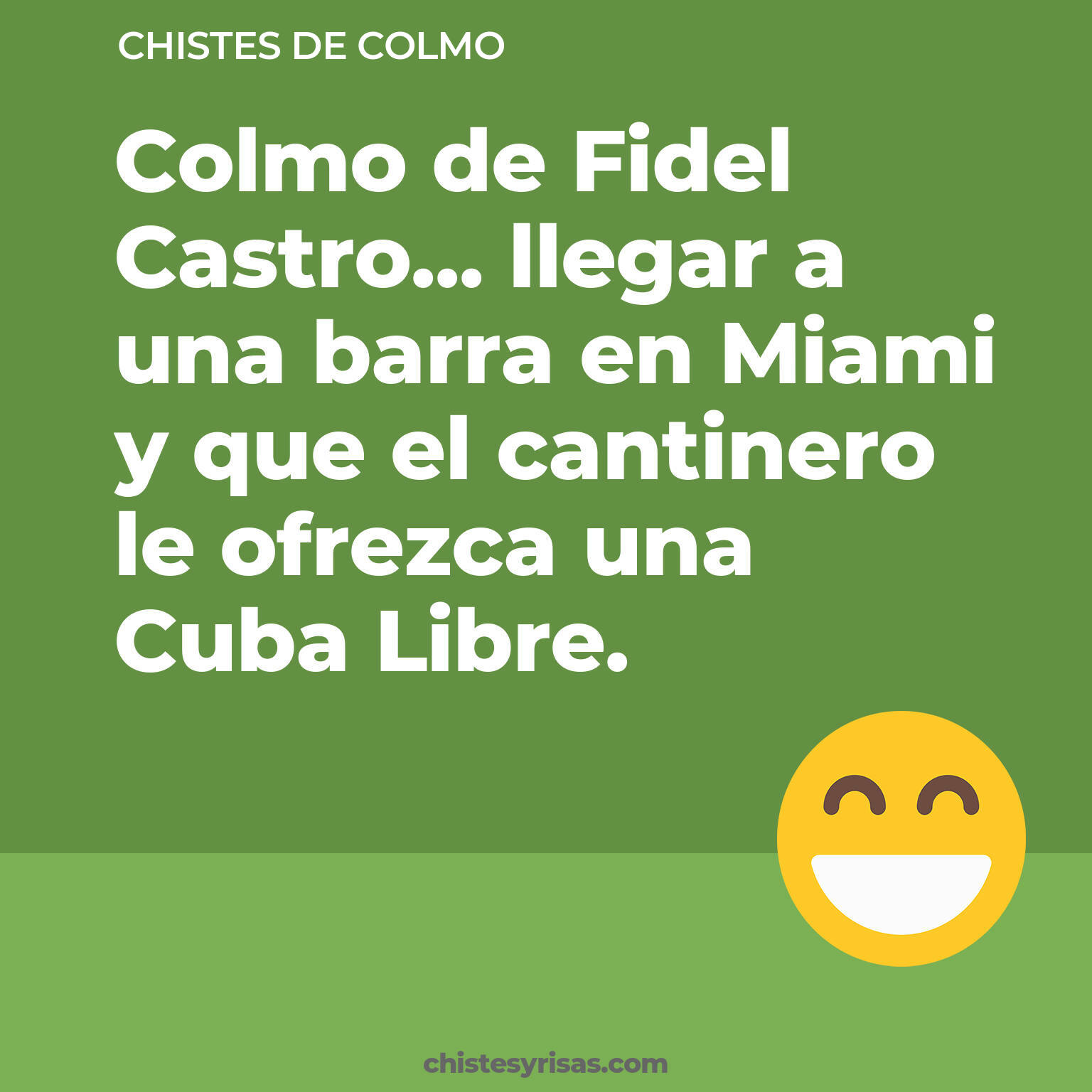 chistes de Colmo cortos